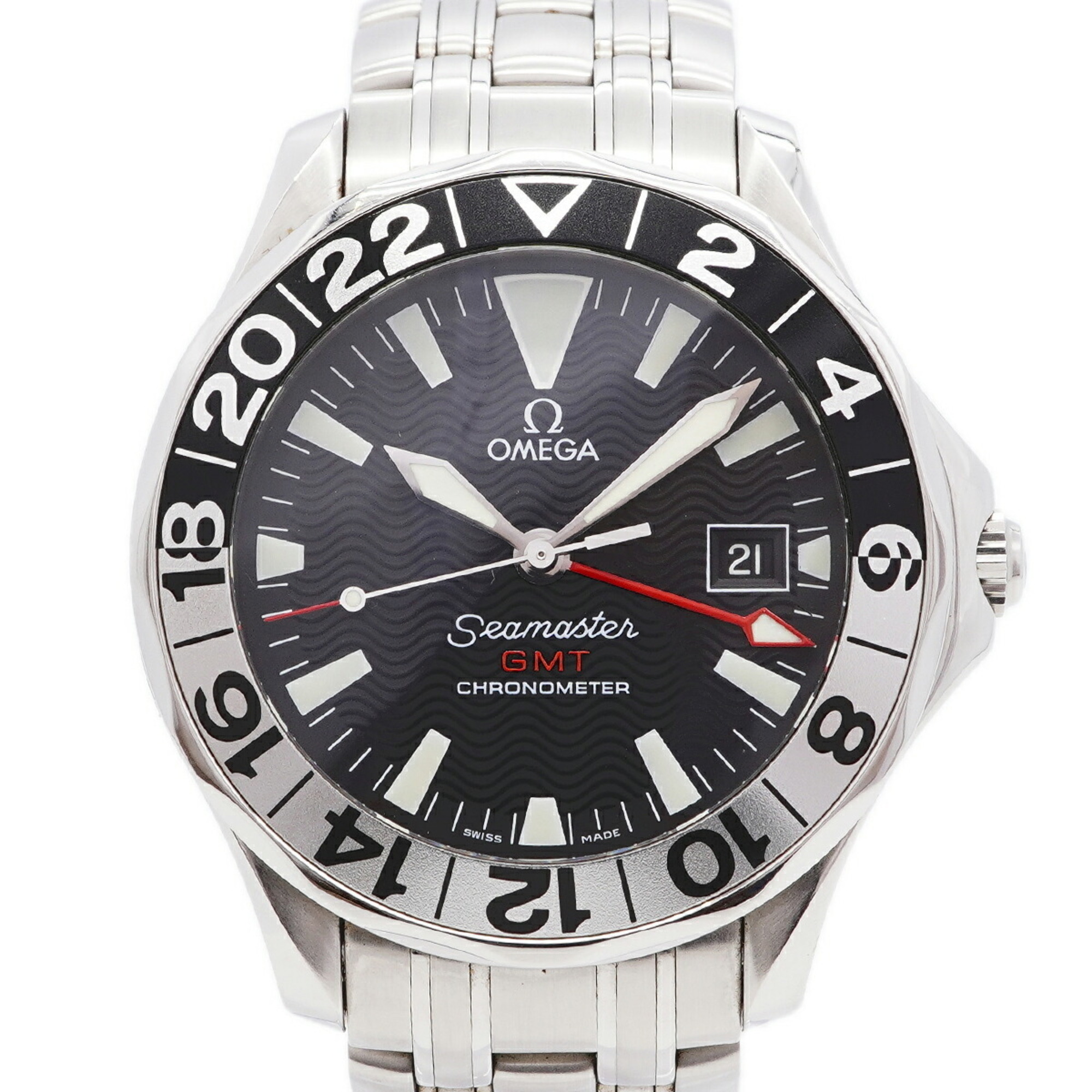 Omega Seamaster GMT 50th Anniversary 2534.50 Black Dial Men\'s Watch
