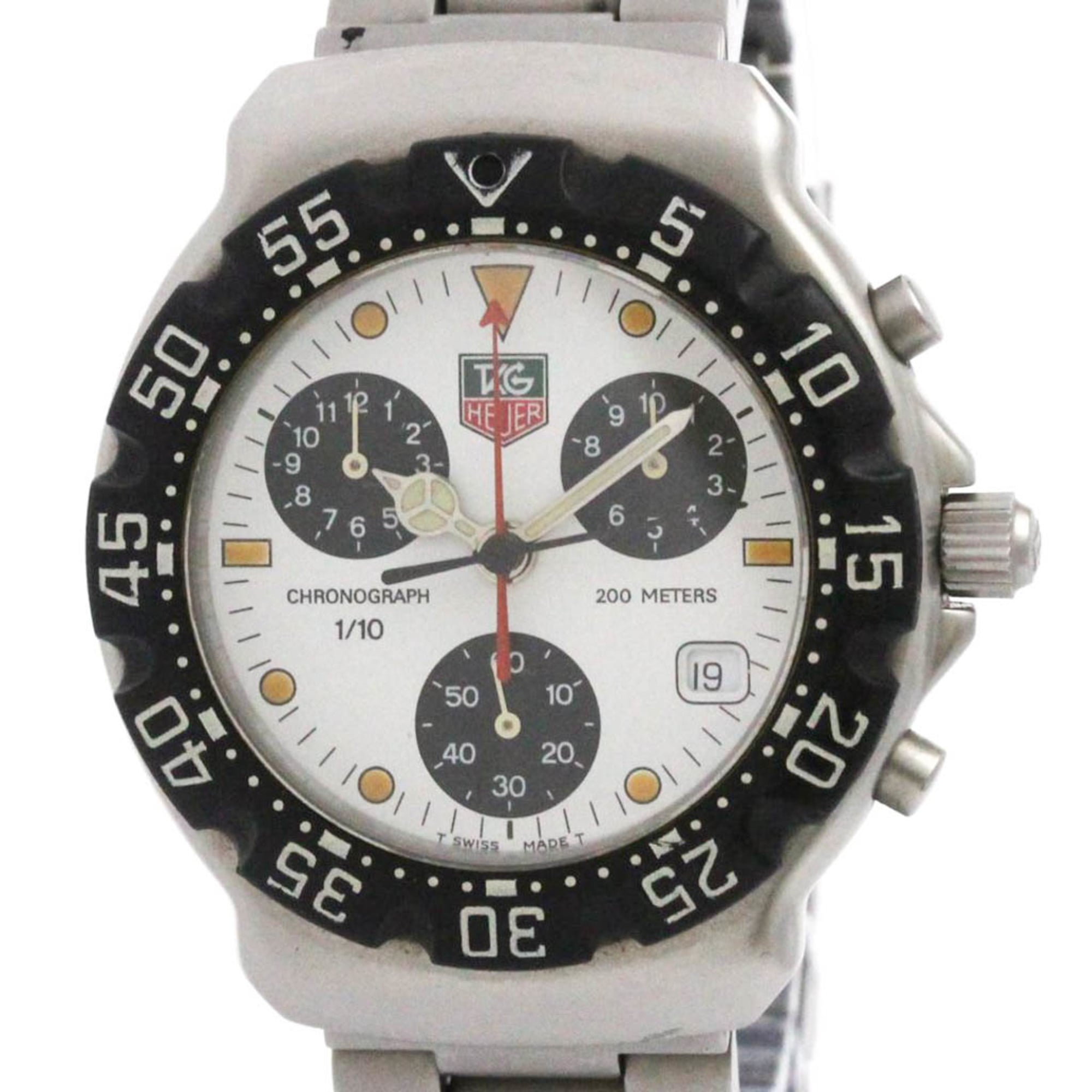 TAG HEUER 2000 Formula 1 Chronograph Steel Quartz Mens Watch CA1212