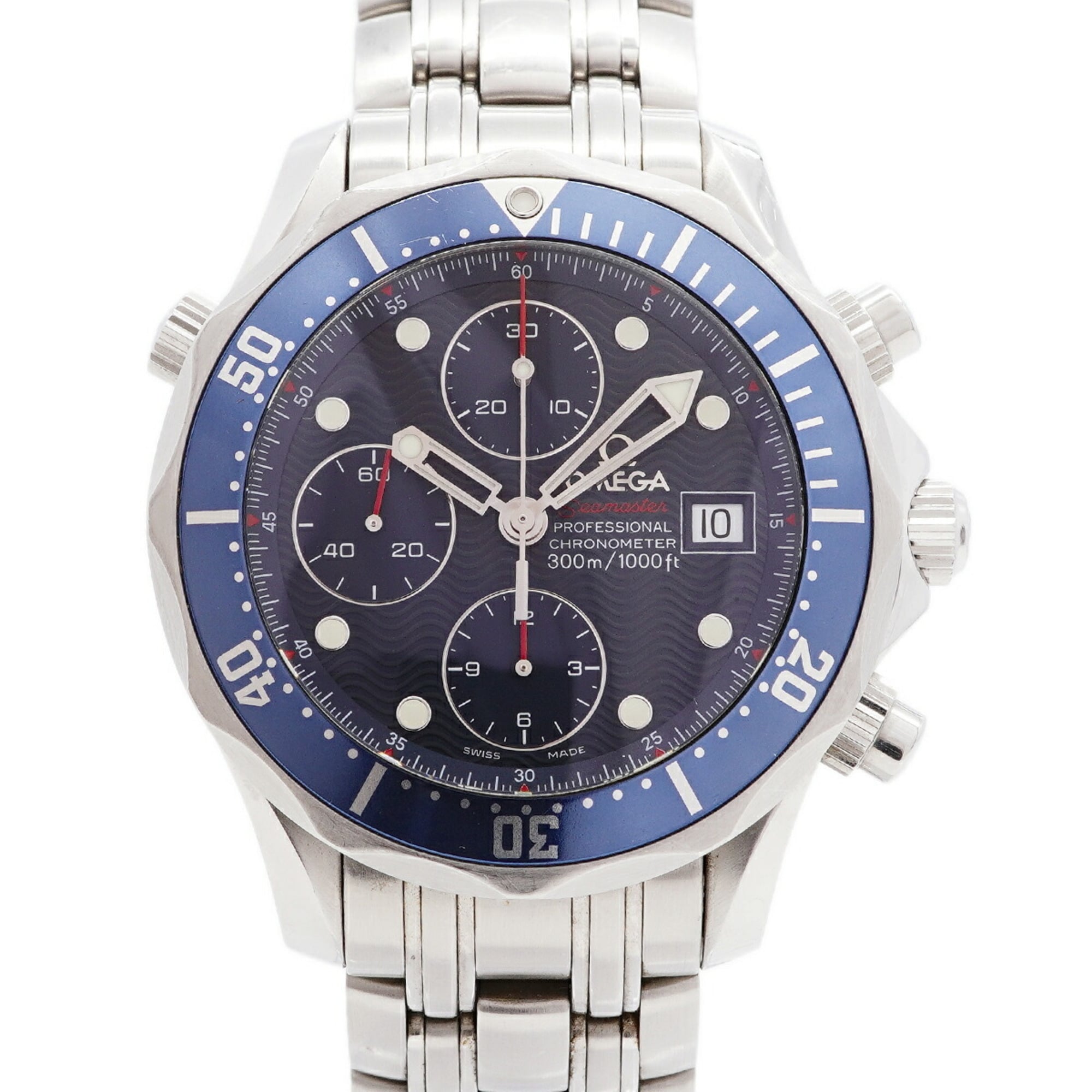 Omega Seamaster Diver 300M 2225.80 Blue Dial Men\'s Watch
