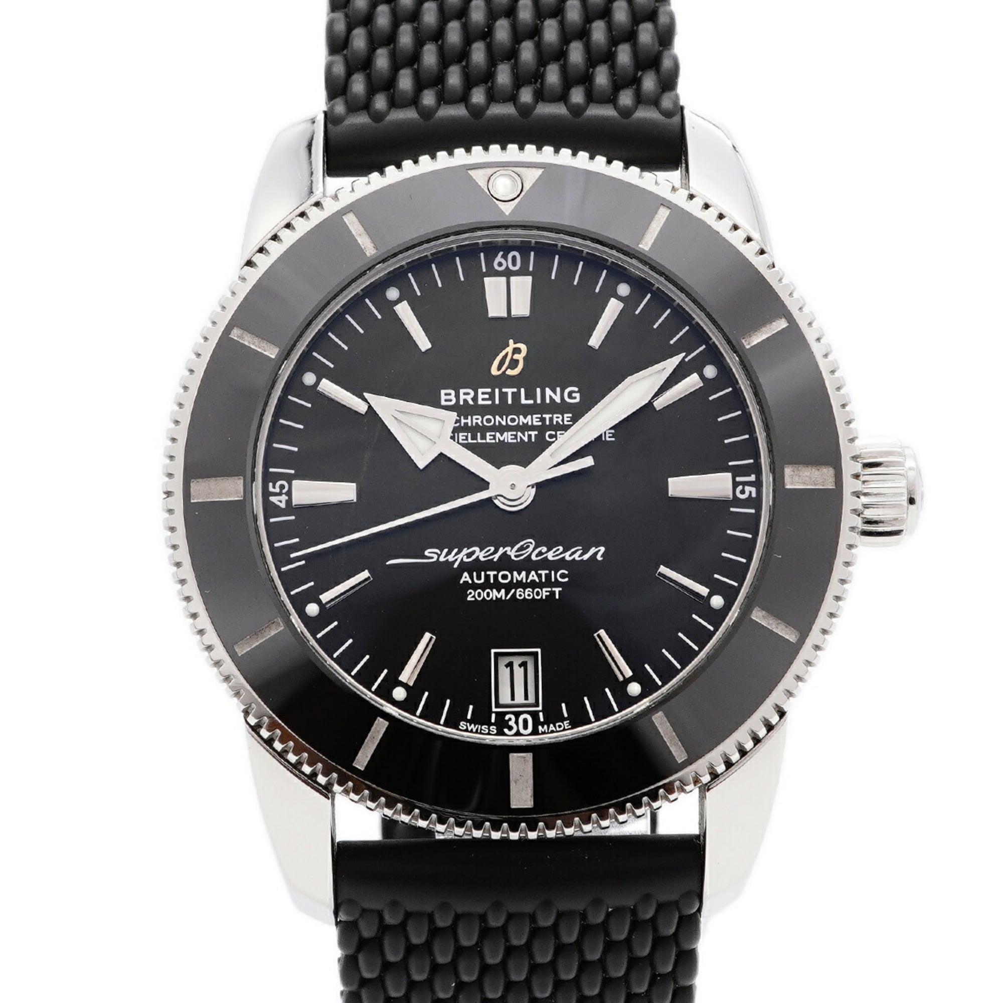 Breitling Superocean Heritage II B20 AB2010 Black Dial Men\'s Watch