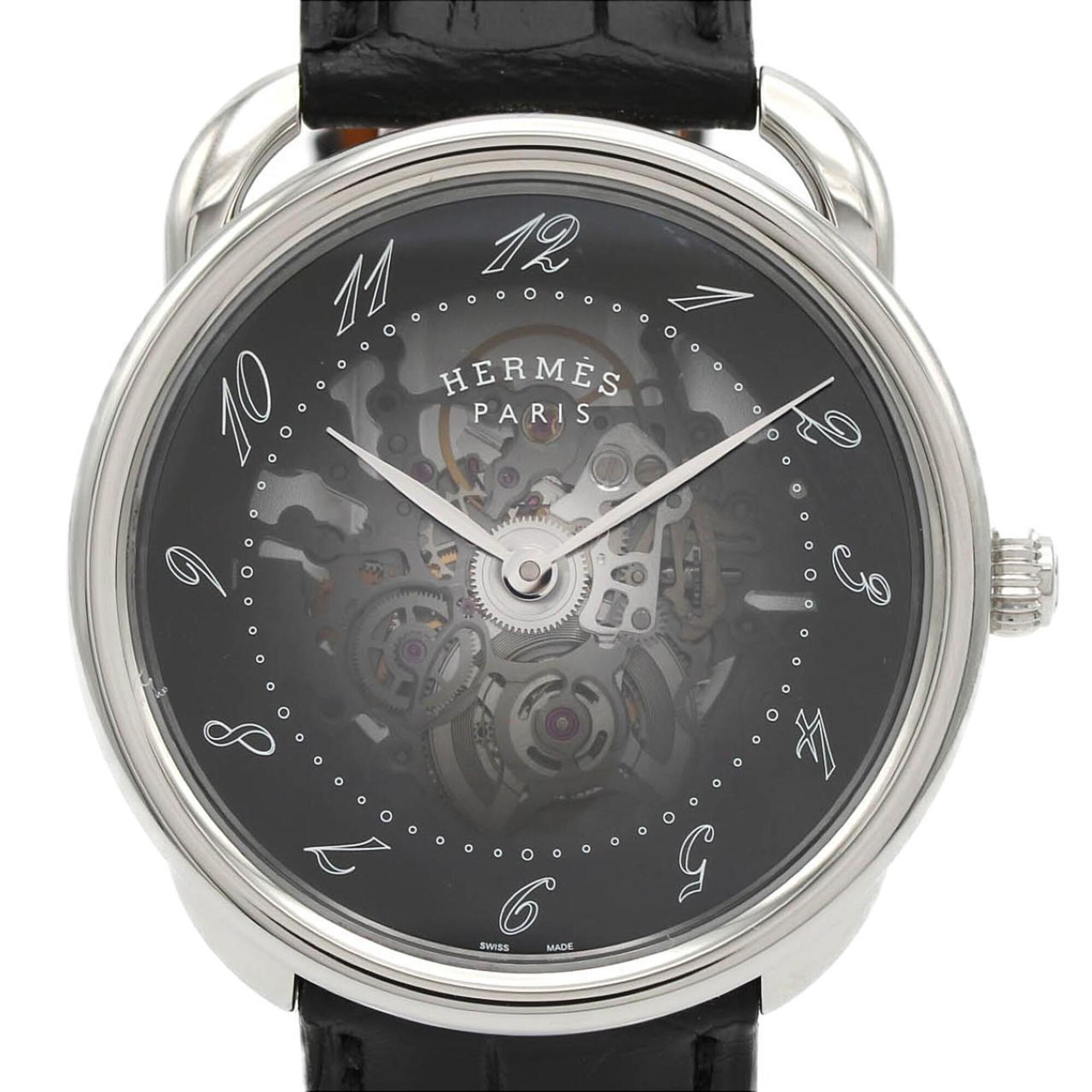 Hermes Arcaud Skellet AR2.710 SS Automatic Watch