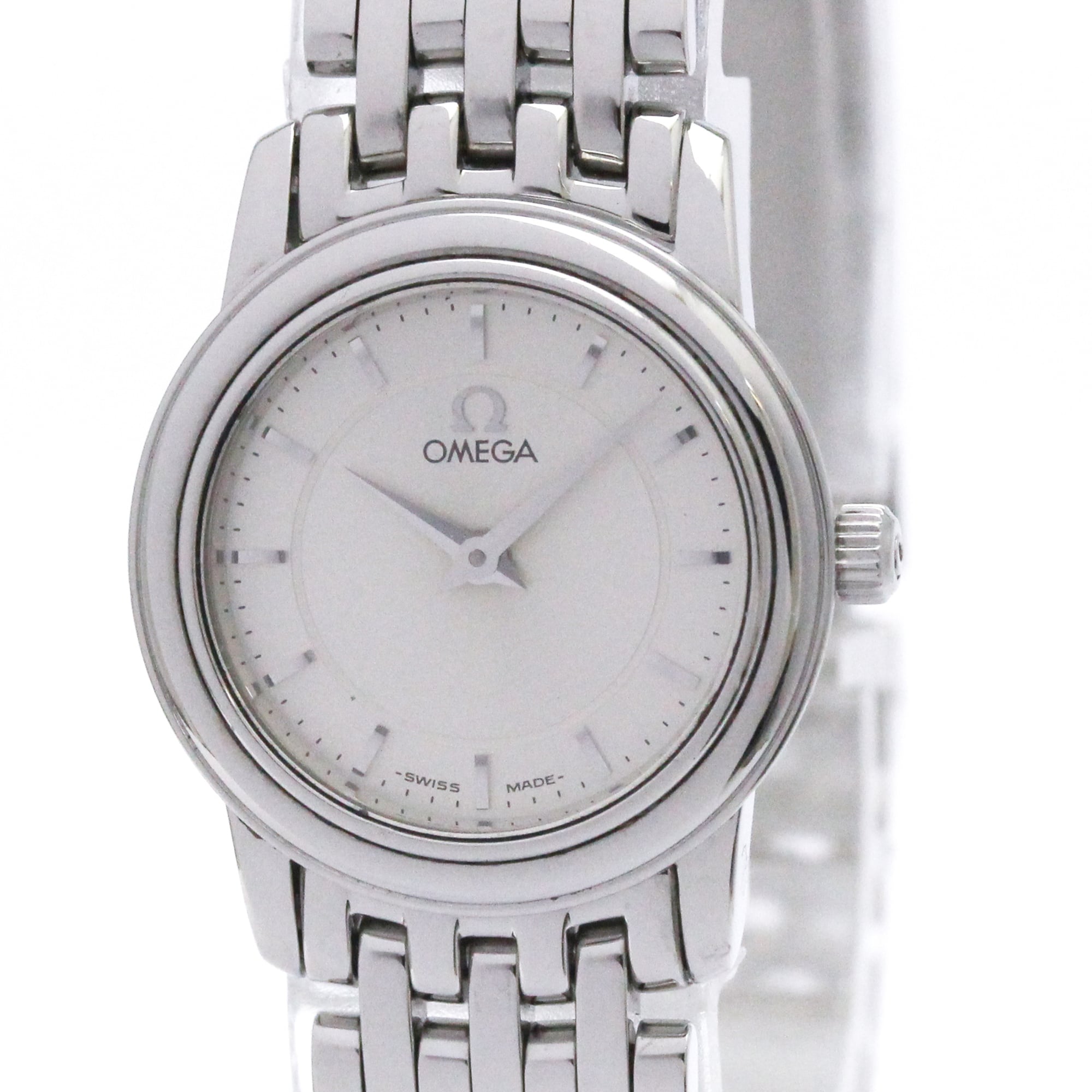 OMEGA De Ville Prestige Stainless Steel Ladies Watch 4570.31 Polished