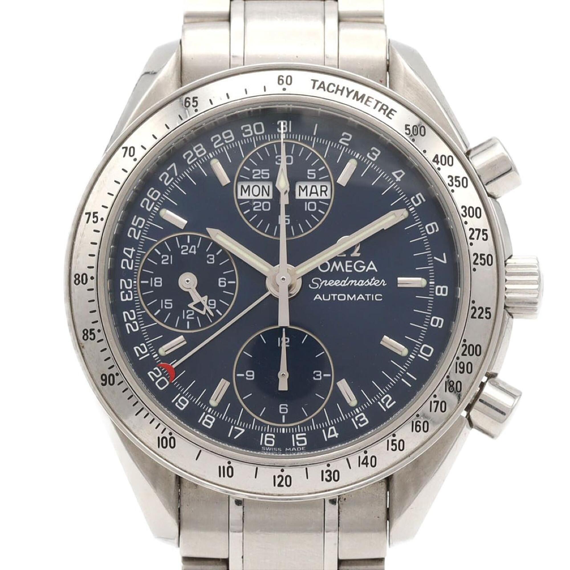 Omega Speedmaster Day-Date 3523.80 Stainless Steel Automatic Watch