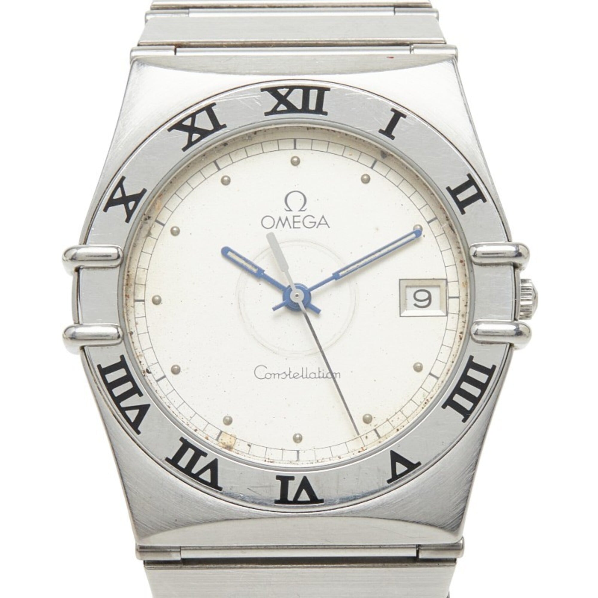 Omega Constellation Watch 1510.30 Quartz White Dial Stainless Steel Men\'s OMEGA
