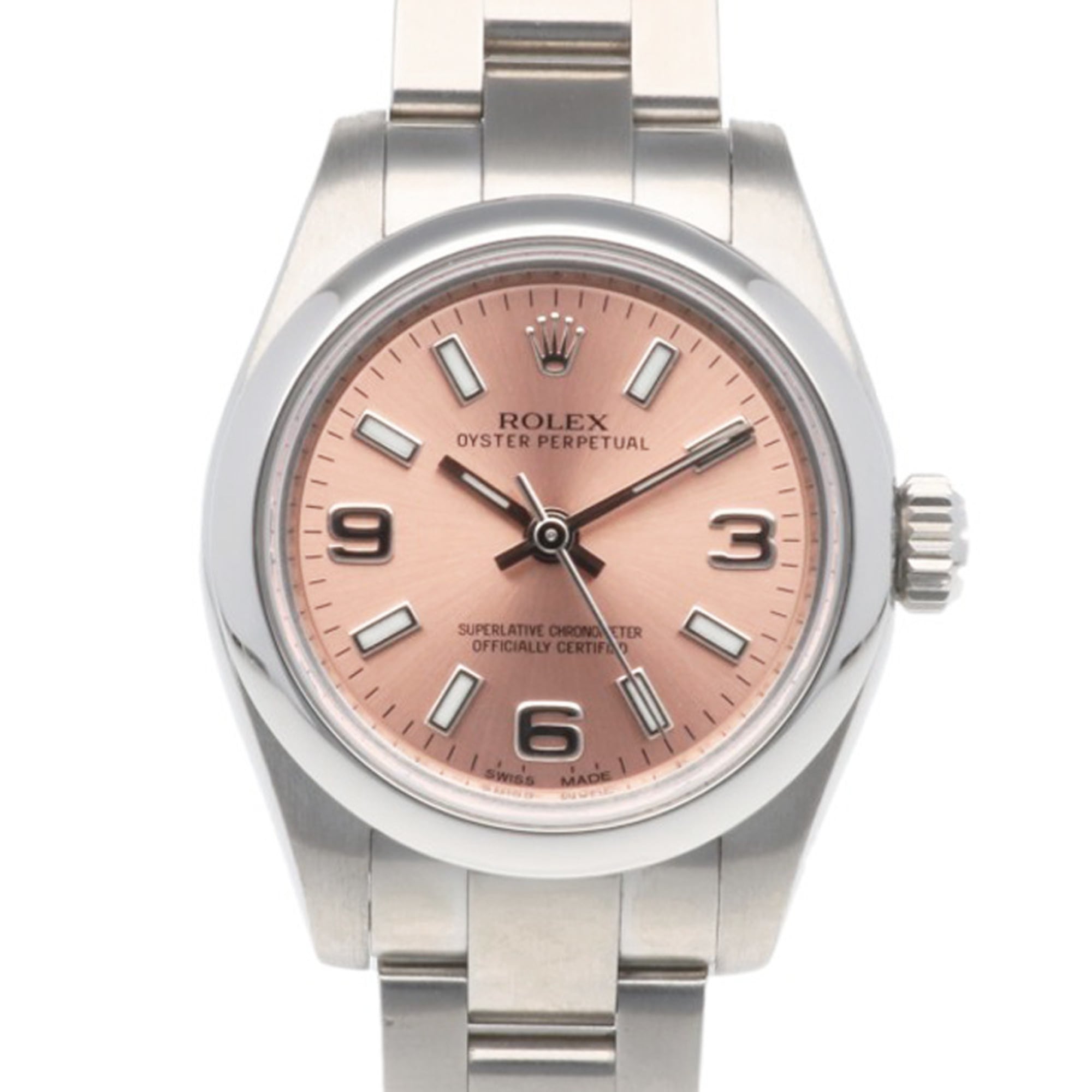 Rolex Oyster Perpetual Watch, Stainless Steel, 176200, Automatic Winding, Overhauled, Random Serial Number (Manufactured after 2010), Ladies\' ROLEX