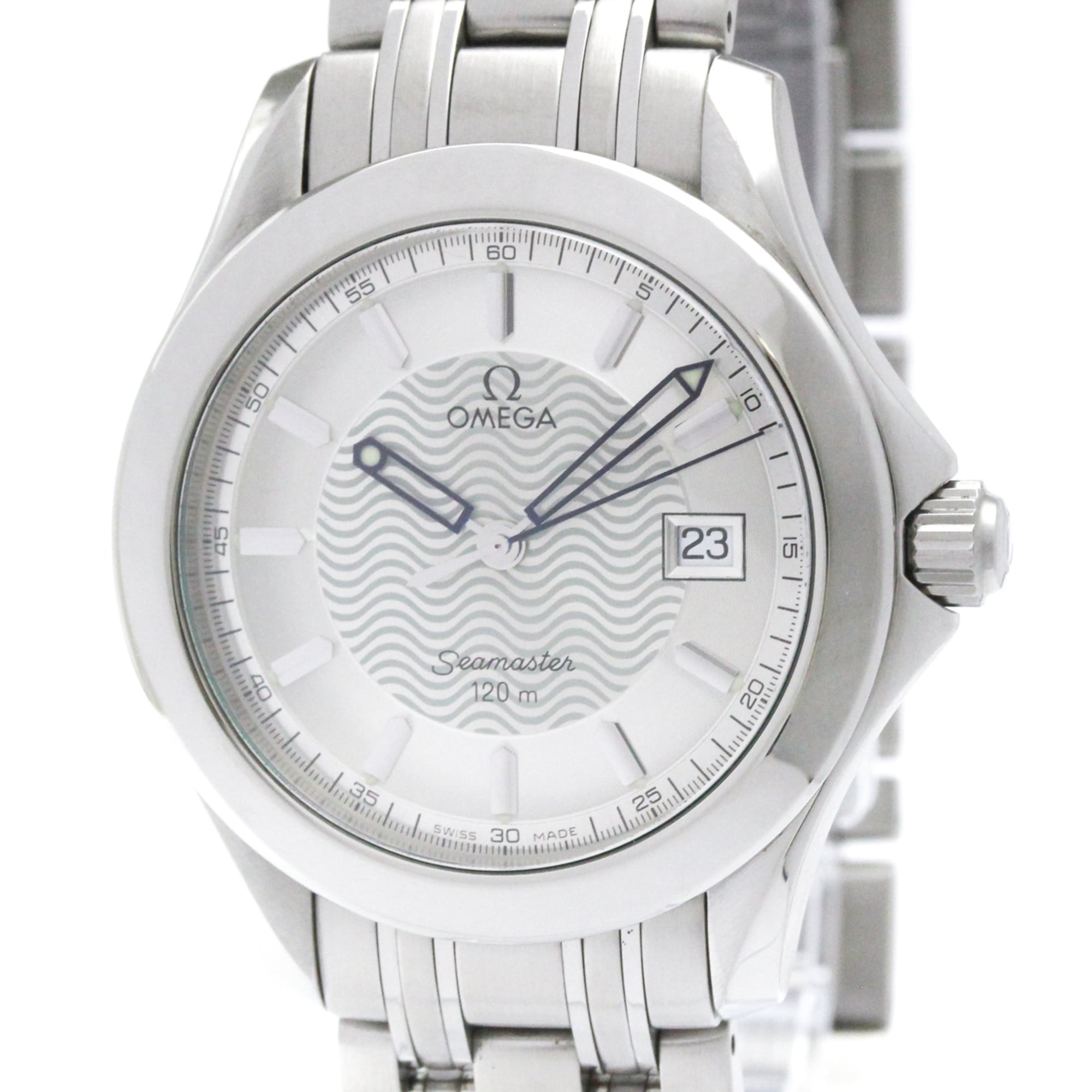 OMEGA Seamaster 120M Stainless Steel Quartz Mens Watch 2511.31 Polished