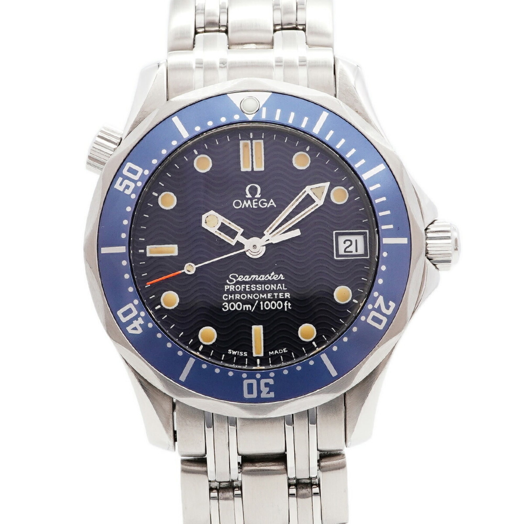 Omega Seamaster Professional 2551.80 Blue Dial Men\'s Watch