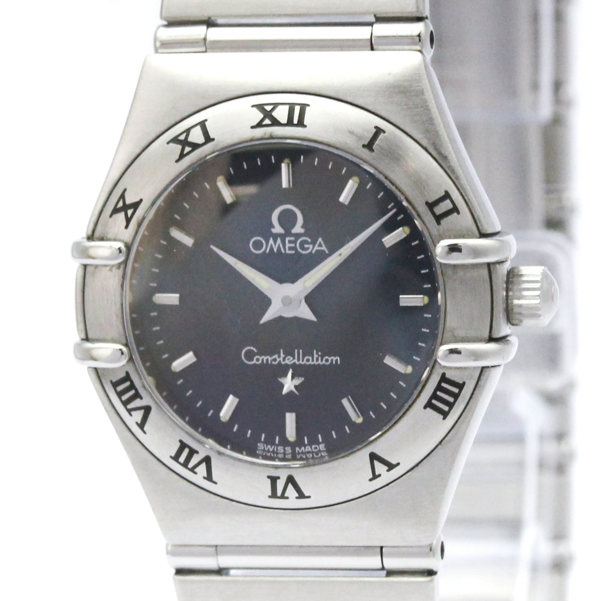 OMEGA Constellation Steel Quartz Ladies Watch 1562.40 Polished