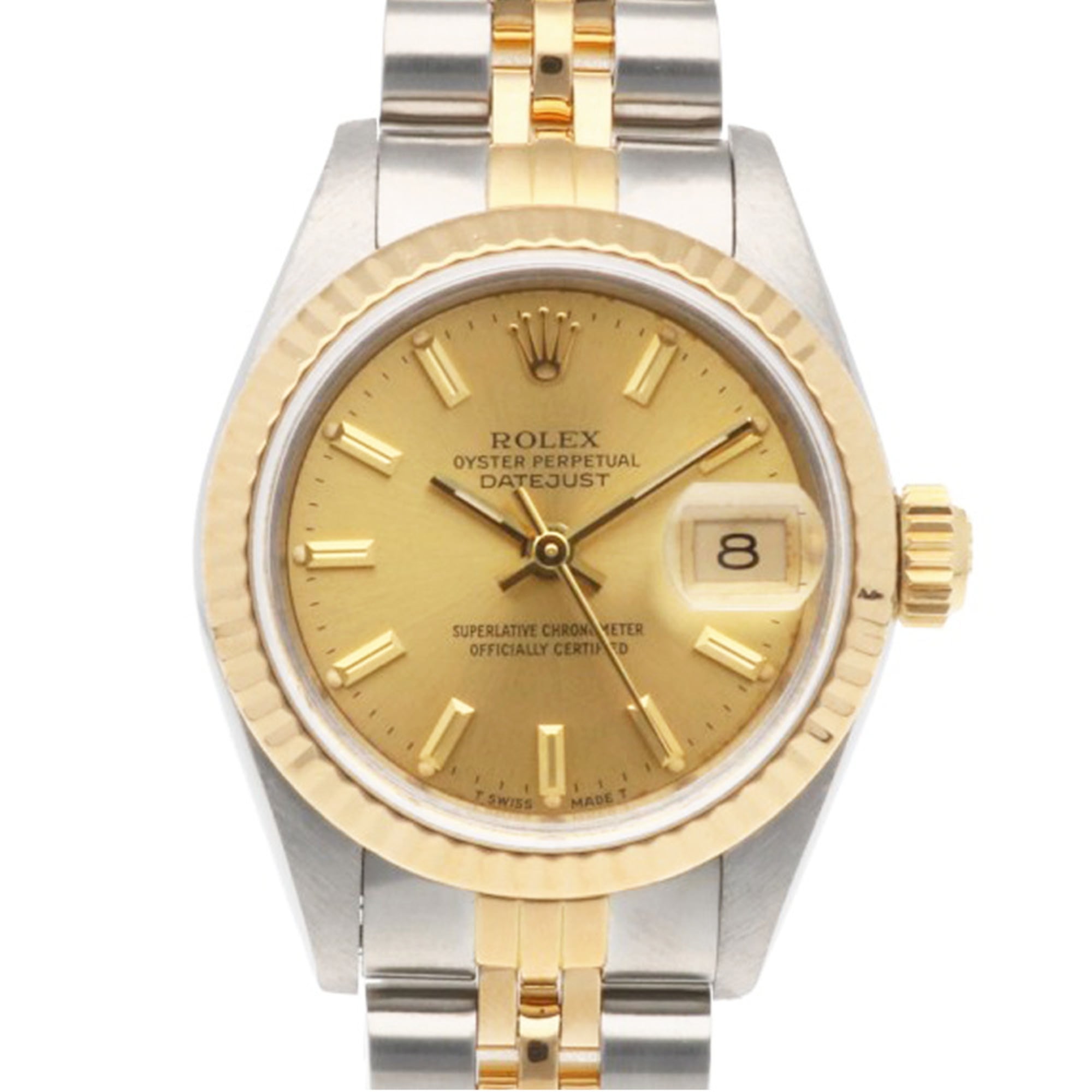 Rolex Datejust Oyster Perpetual Wristwatch, Stainless Steel, 69173, Automatic Winding, Overhauled, Polished, Serial Number 94, Ladies\' ROLEX