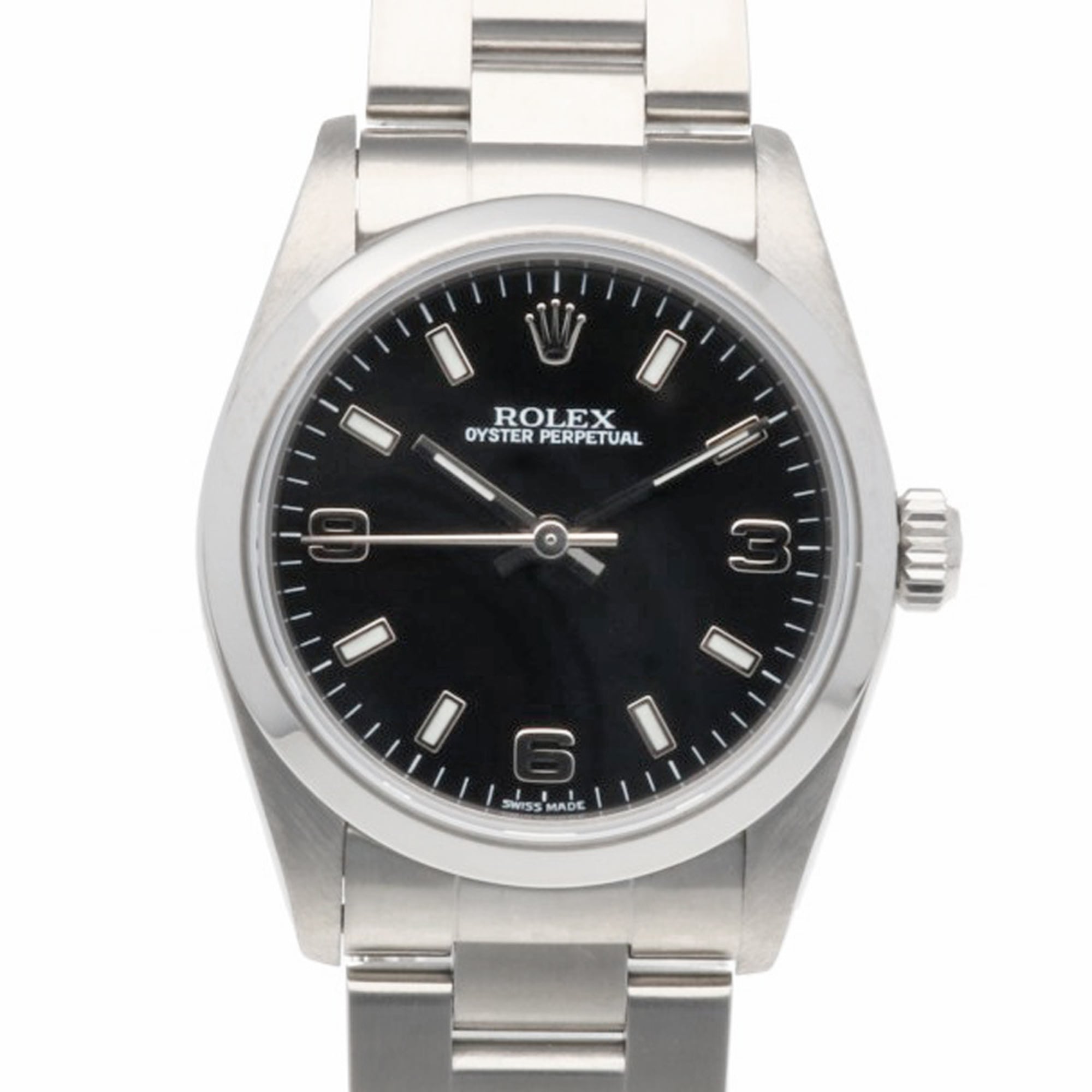 Rolex Oyster Perpetual Watch, Stainless Steel, 77080 Automatic, K-serial number, Men\'s/Women\'s.