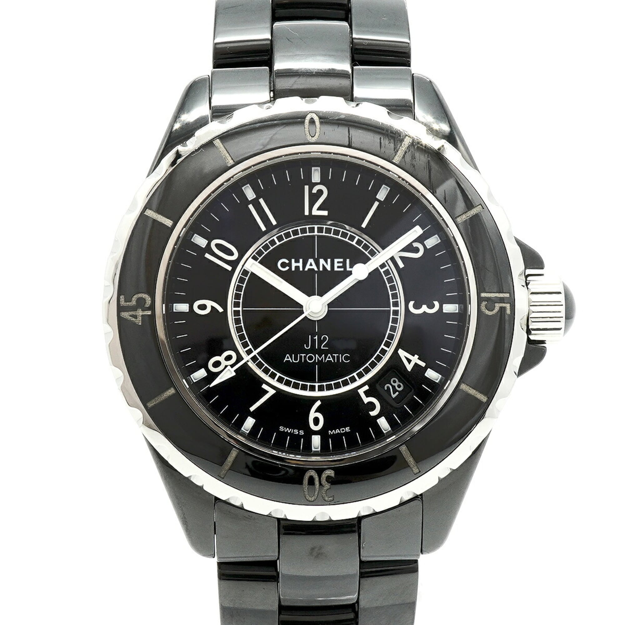 Chanel J12 H0685 Black Dial Men\'s Watch
