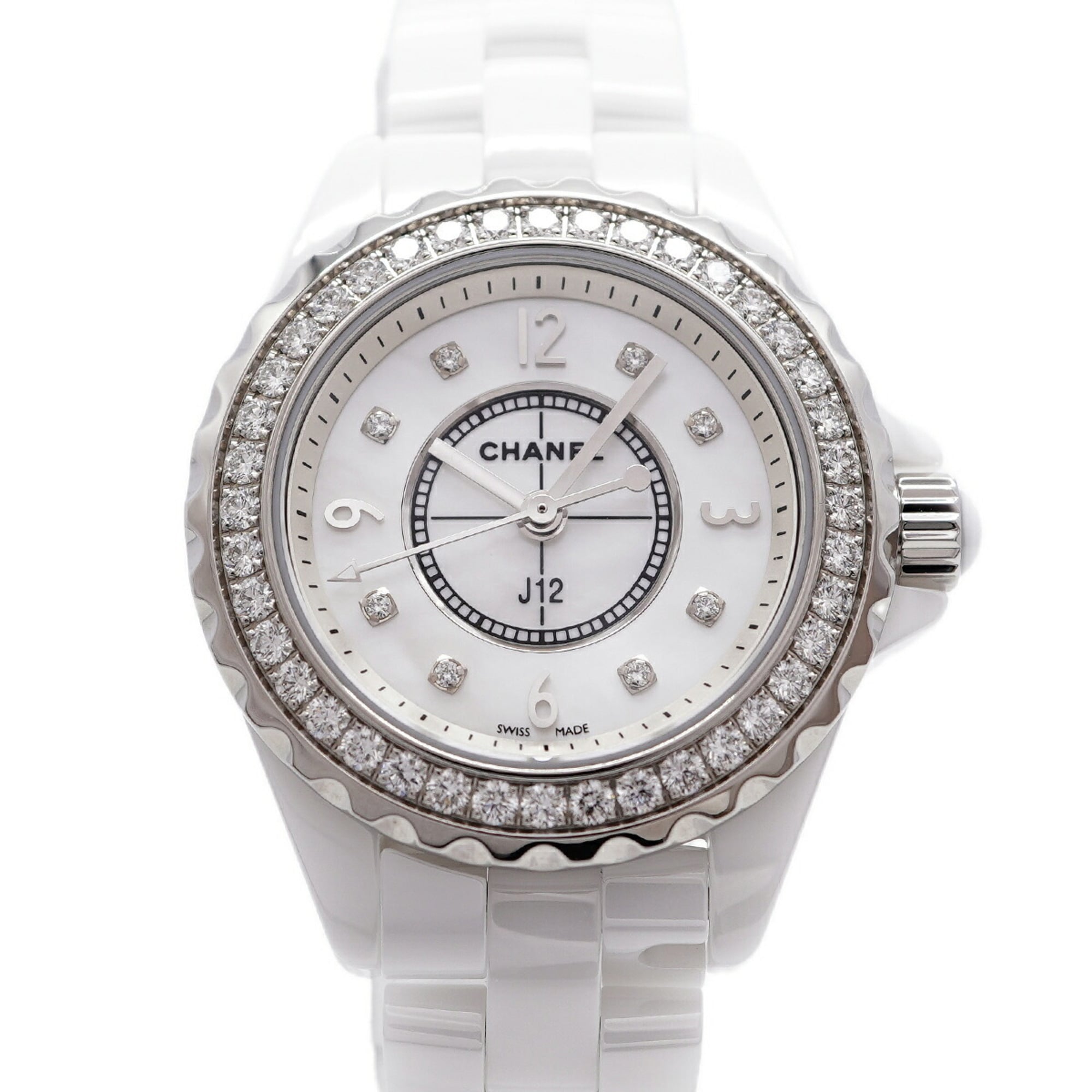 Chanel J12 H2572 White Dial Women\'s Watch
