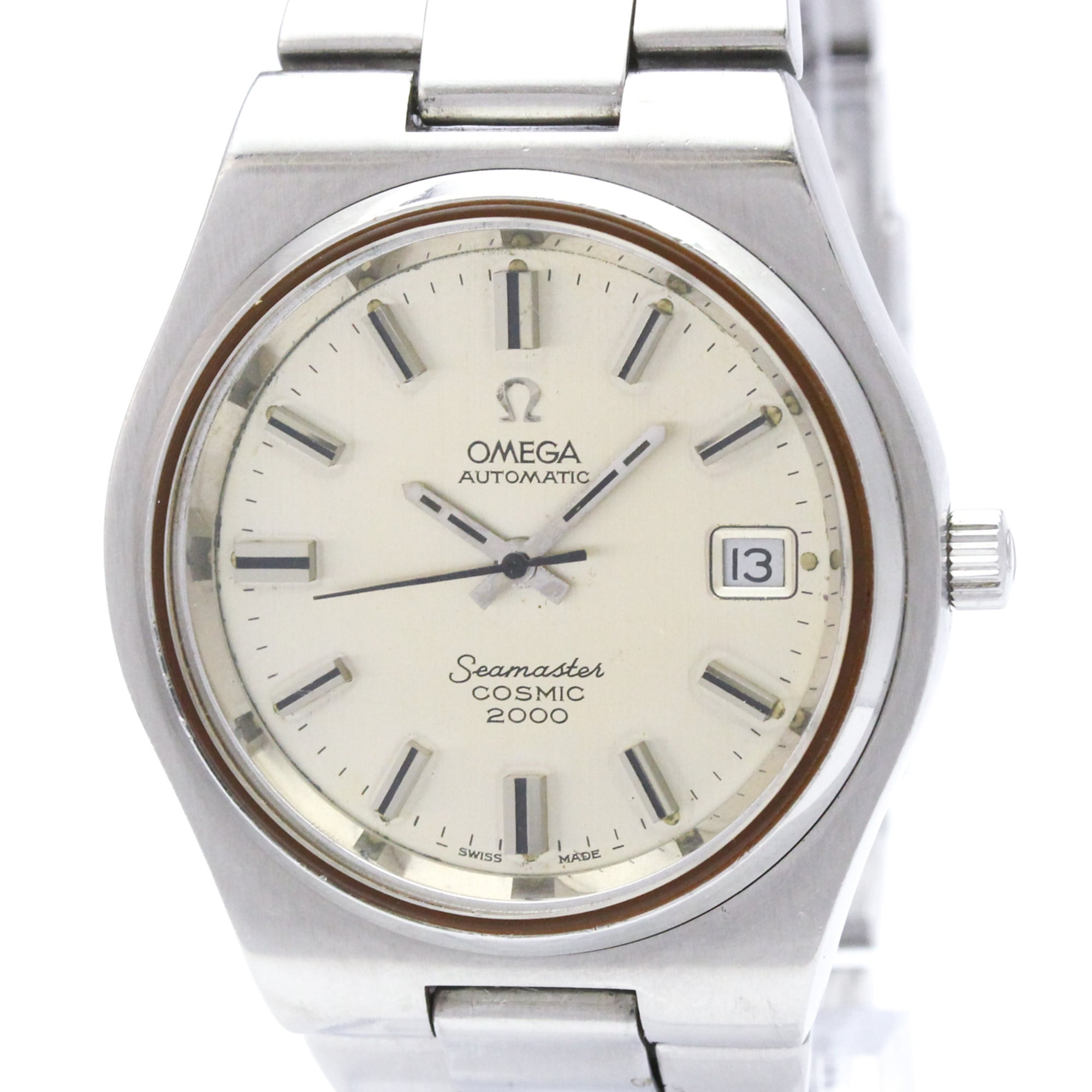 OMEGA Seamaster Cosmic 2000 Cal 1012 Steel Automatic Mens Watch 166.135