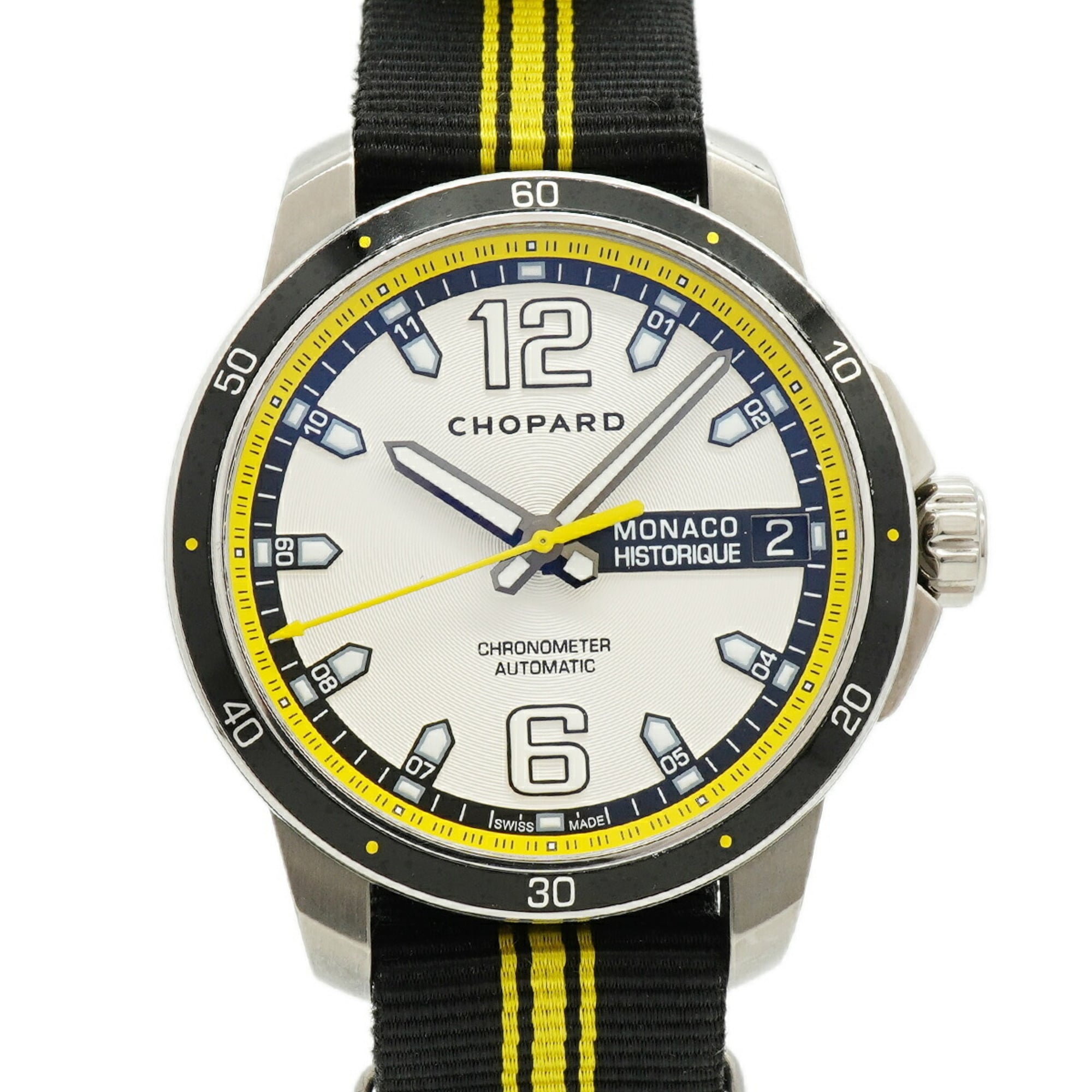 Chopard Grand Prix Monaco Historic 8568 Silver Dial Men\'s Watch