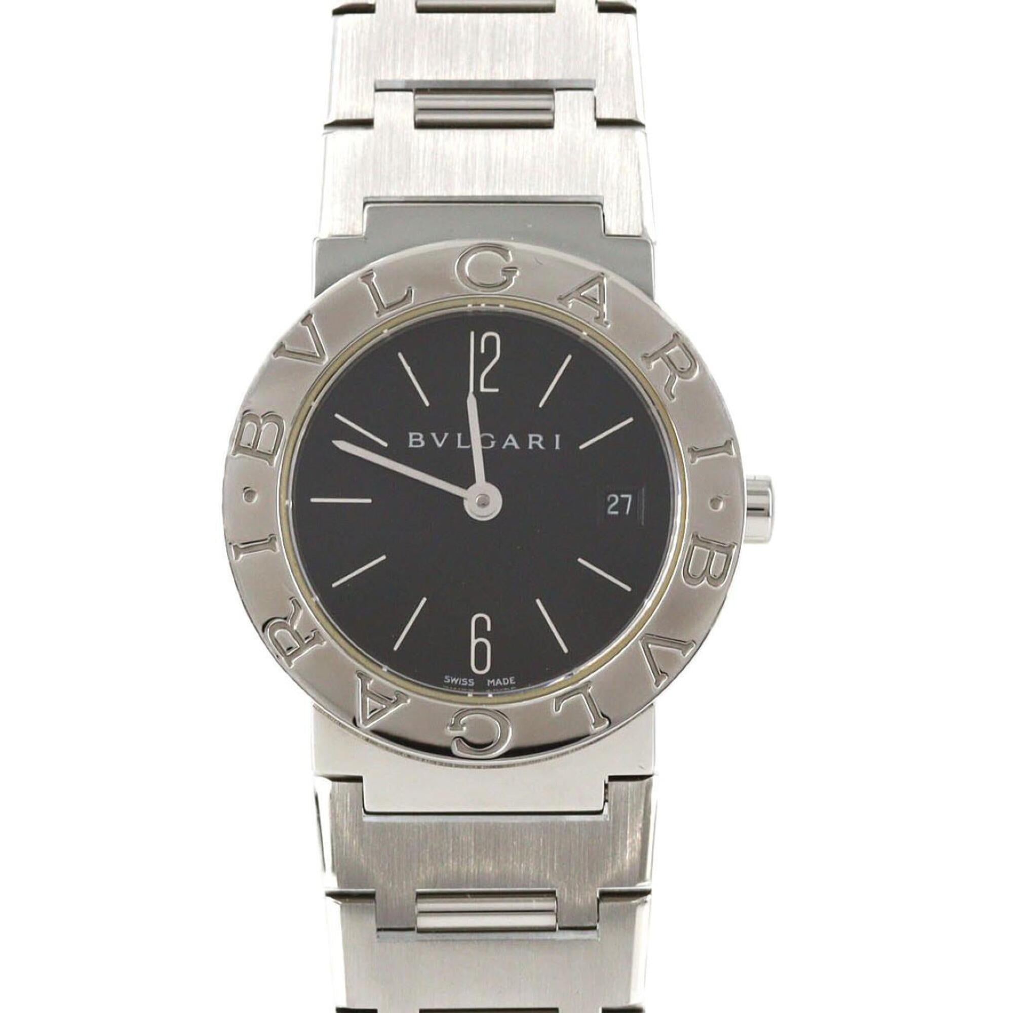 Bulgari BB26SS BB26SSD SS Quartz Watch