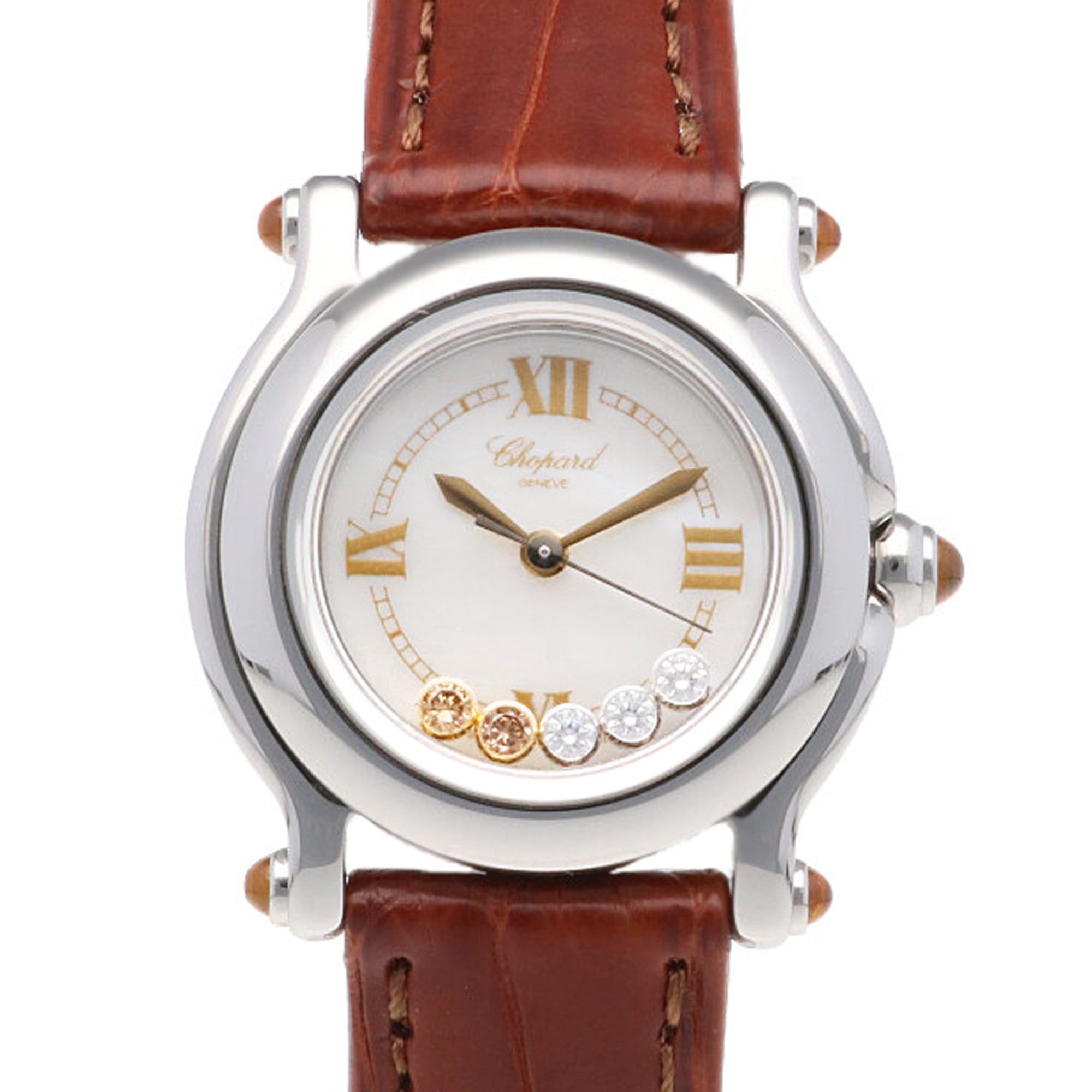Chopard Happy Sport Watch, Stainless Steel, Size 27, Quartz, Ladies\' 8245-30