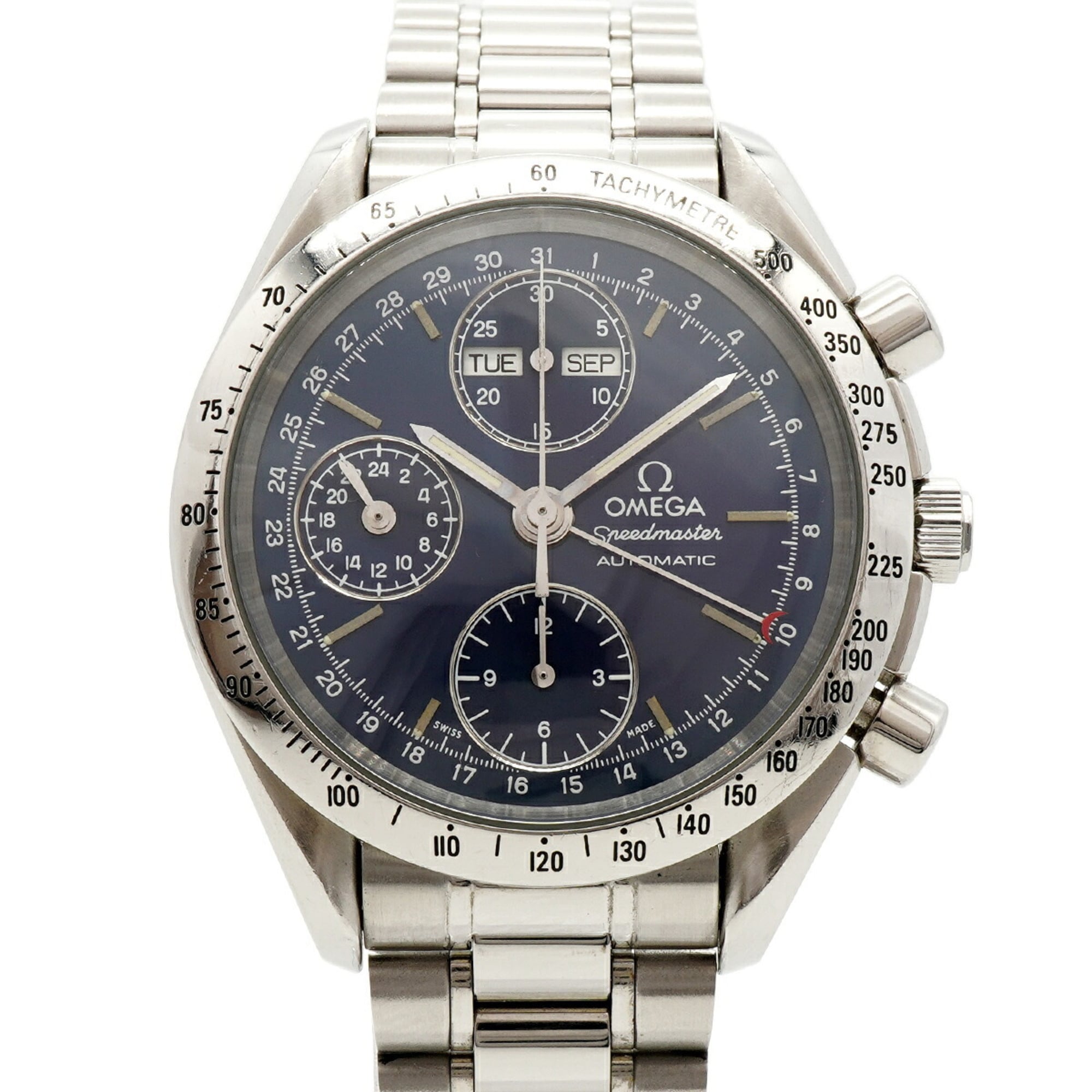 Omega Speedmaster Day-Date 3521.80 Blue Dial Men\'s Watch