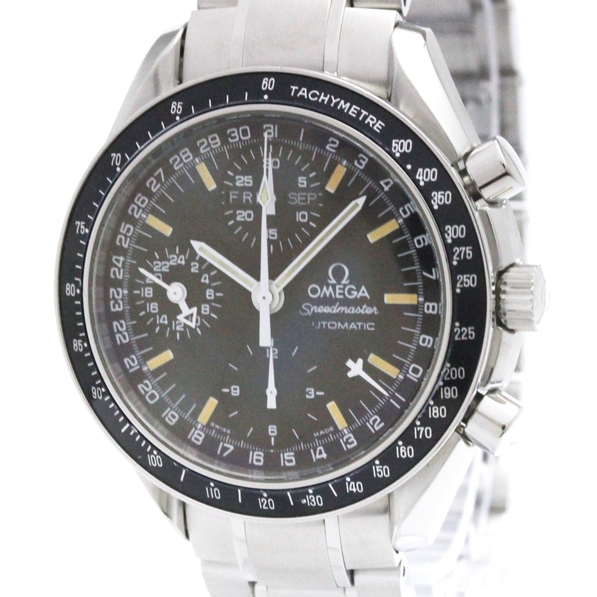 OMEGA Speedmaster Mark 40Steel Automatic Mens Watch 3520.50 Polished
