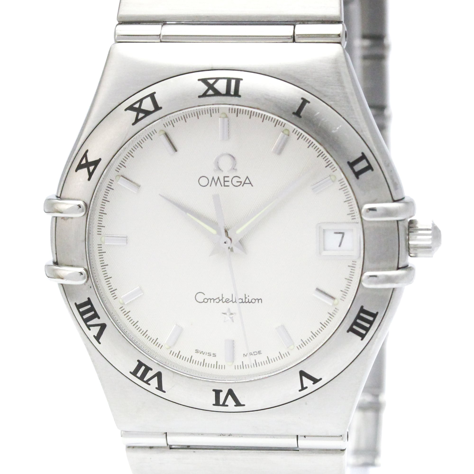 OMEGA Constellation Stainless Steel Quartz Mens Watch 1512.30 Polished