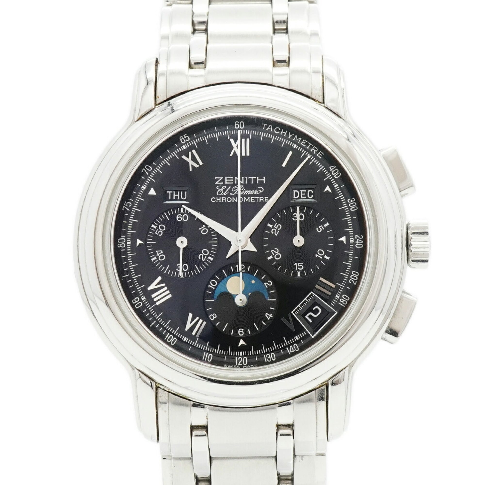 Zenith Chronomaster Moonphase 02.0240.410 Black Dial Men\'s Watch