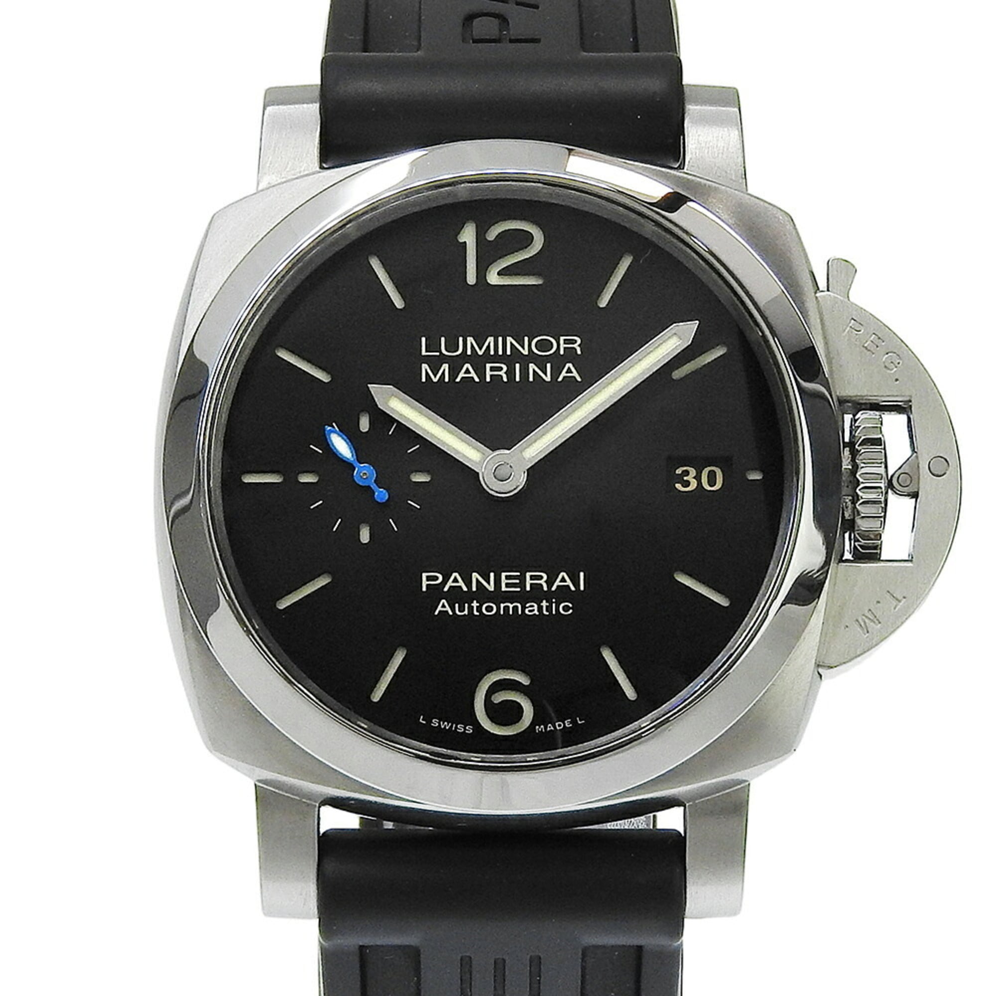 Panerai Luminor Marina 3 Days Acciaio PAM01392 OP7394 Black Dial Stainless Steel/Rubber Automatic