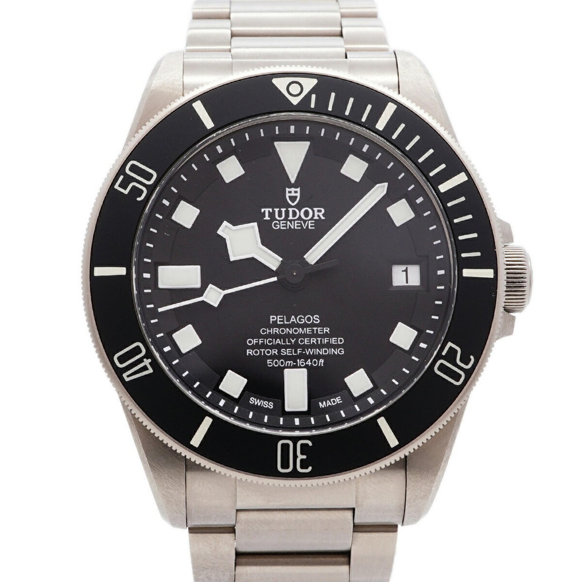 Tudor Pelagos 25600TN Black Dial Men\'s Watch