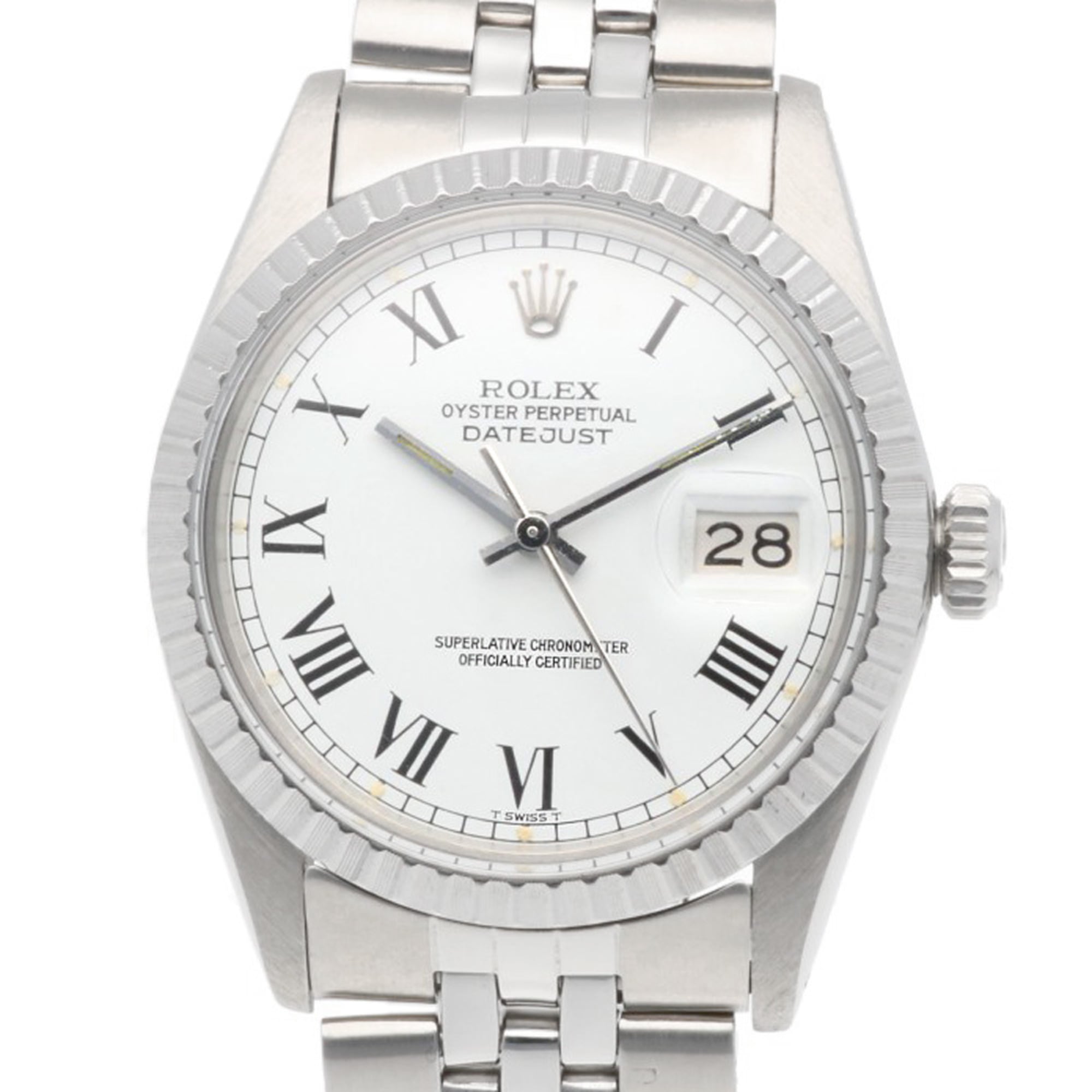 Rolex Datejust Oyster Perpetual Wristwatch, Stainless Steel, 16030, Automatic Winding, Overhauled, Polished, Serial Number 66, Men\'s ROLEX