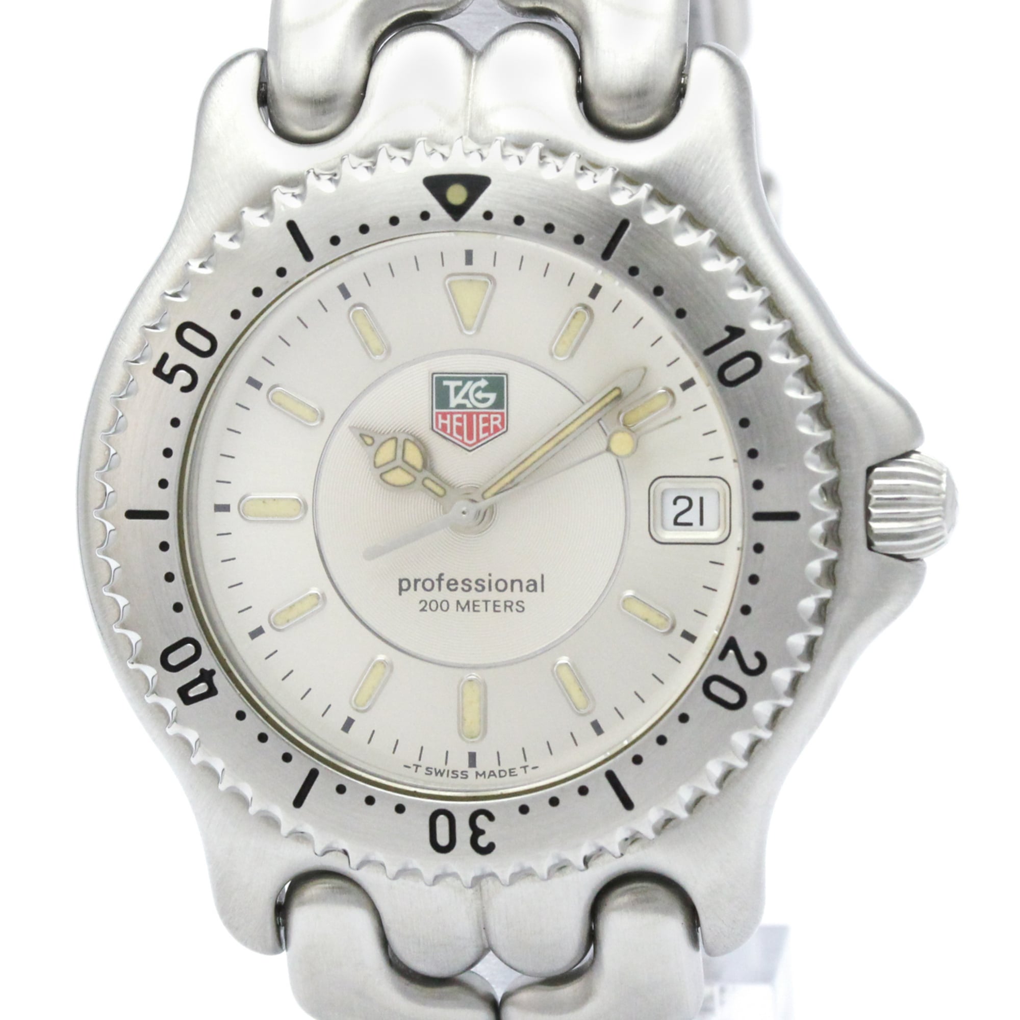 TAG HEUER Sel Professional 200M Quartz Mens Watch WG111B Polished
