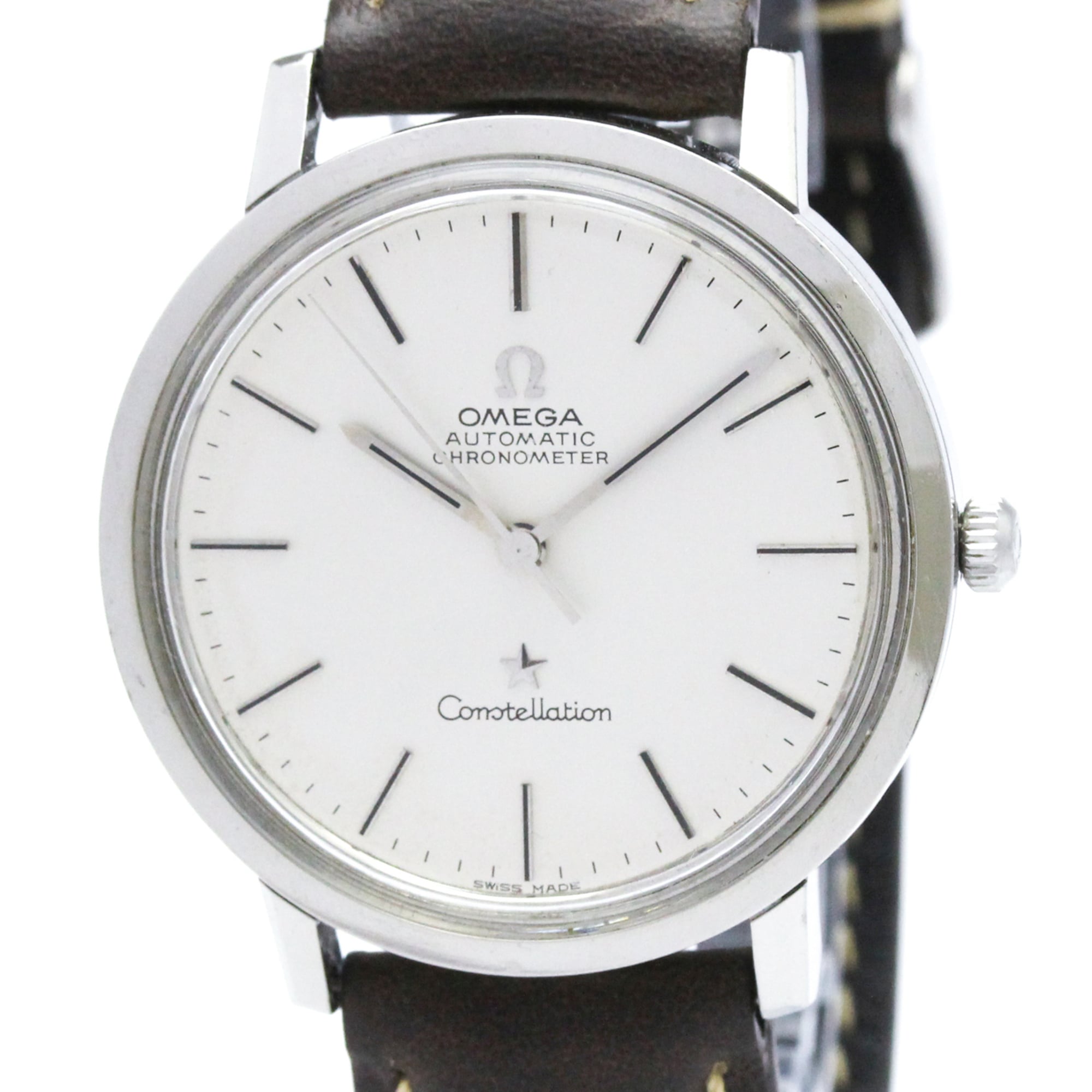 OMEGA De Ville Cal 1012 Rice Bracelet Steel Automatic Watch 167.754
