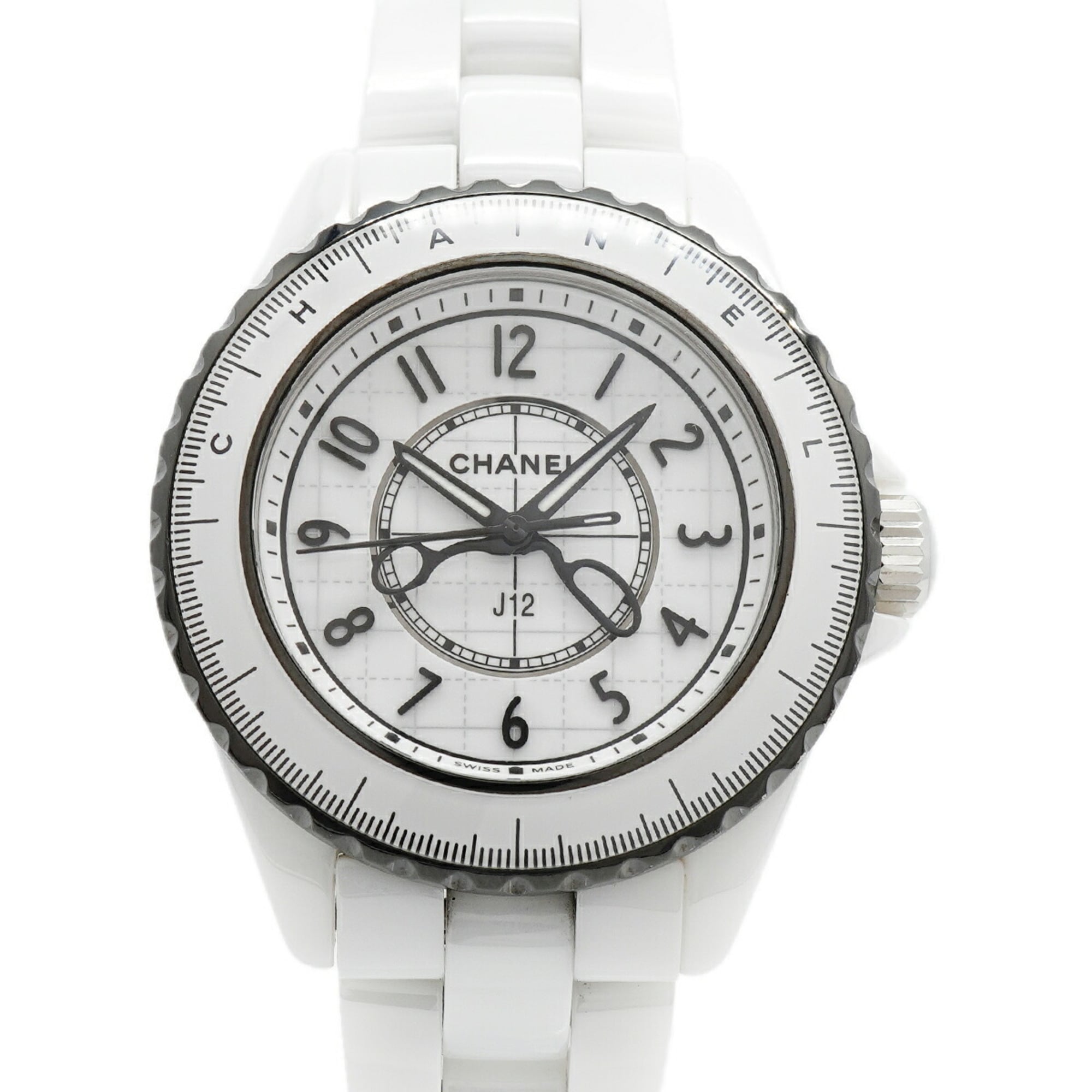 Chanel J12 Couture H9763 White Dial Women\'s Watch