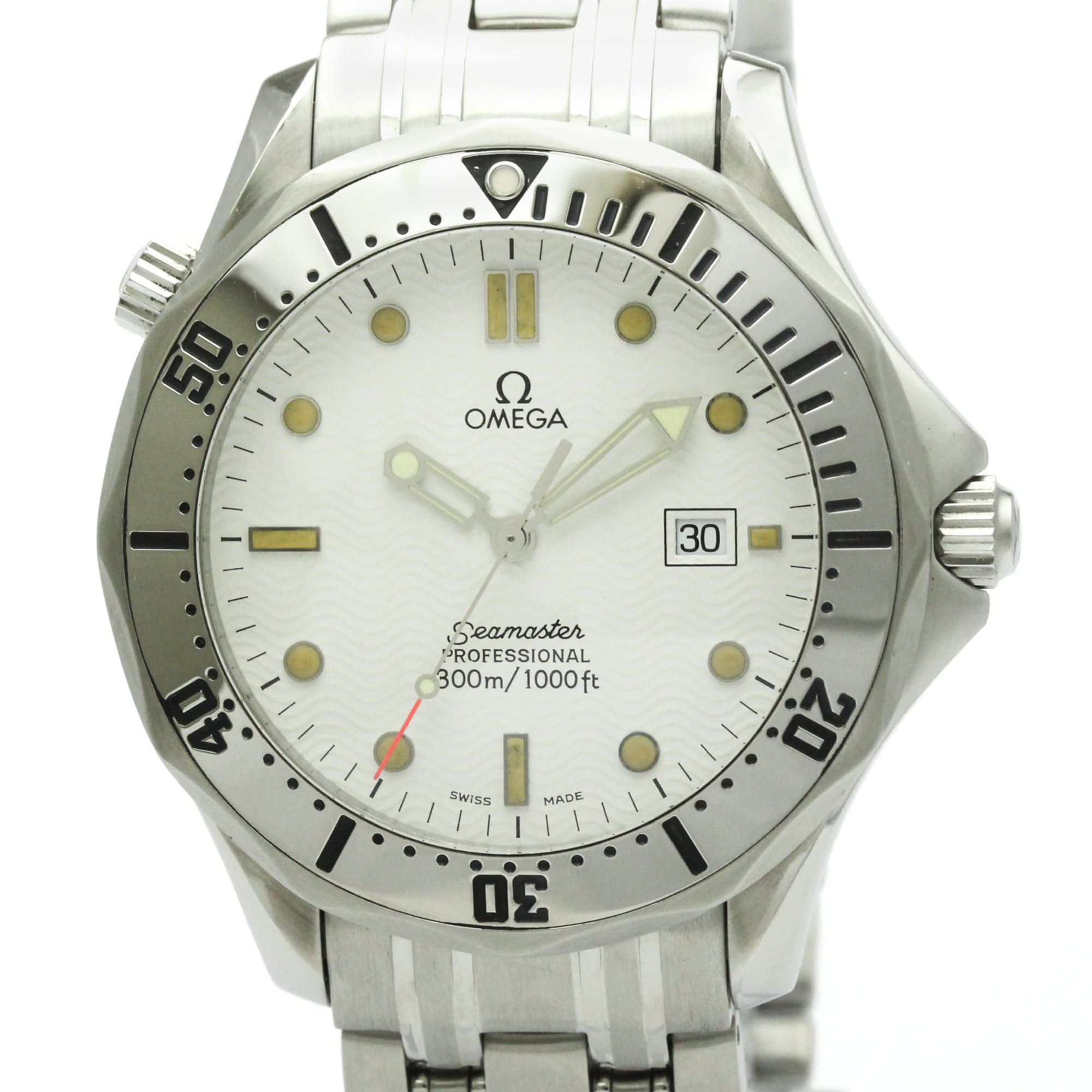 OMEGA Seamaster Professional 300M Quartz Mens Watch 2542.20 Polished