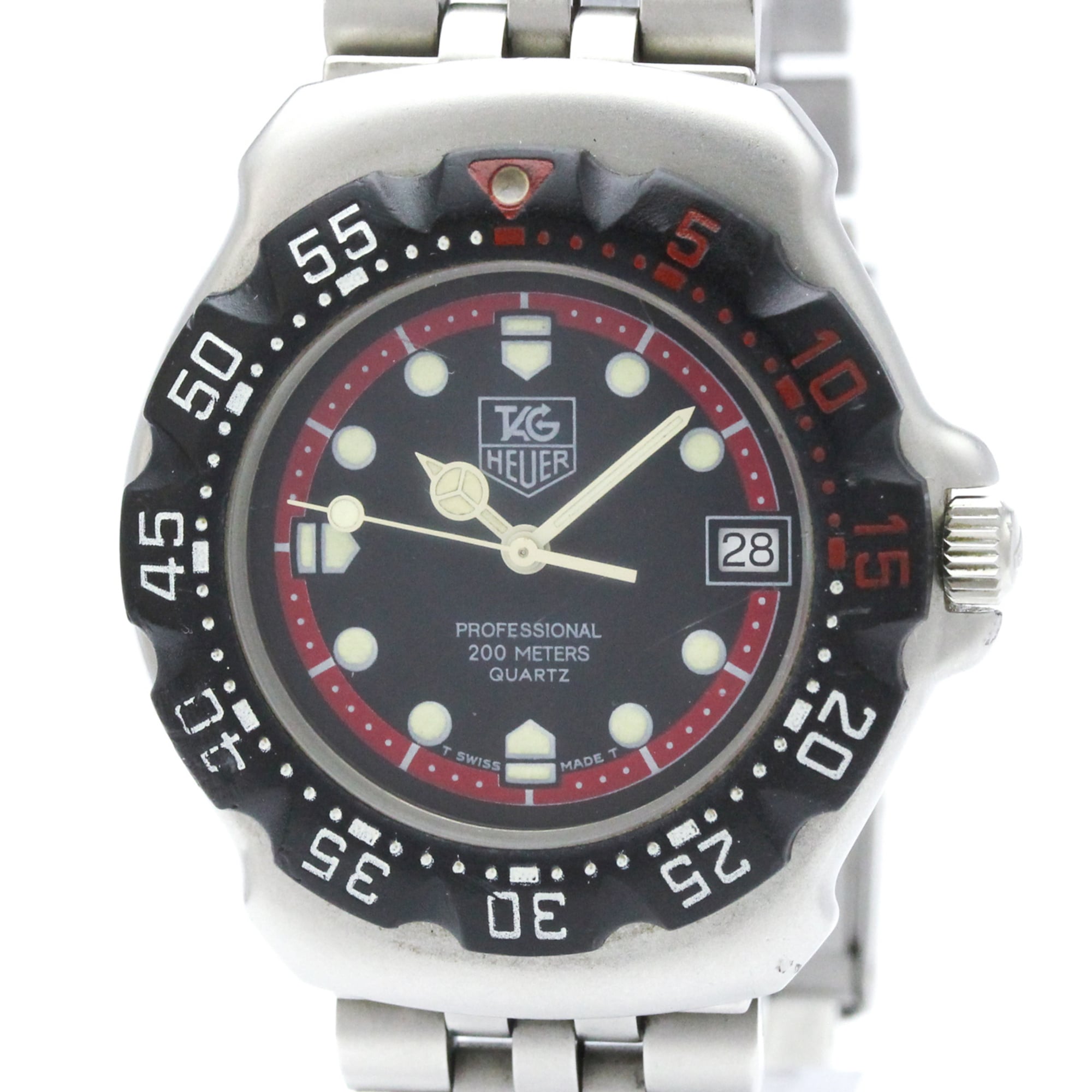TAG HEUER Formula 1 Stainless Steel Quartz Mens Watch 374.513