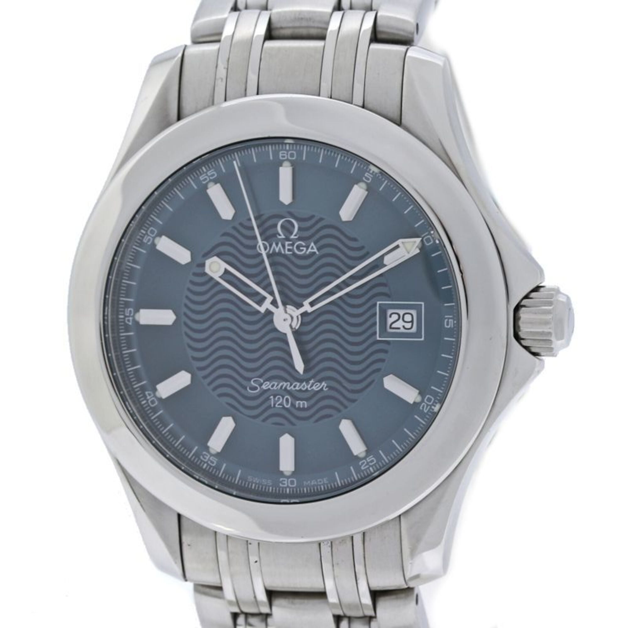 OMEGA Seamaster 120m 2511.81.00 Men\'s Watch Stainless Steel 40576