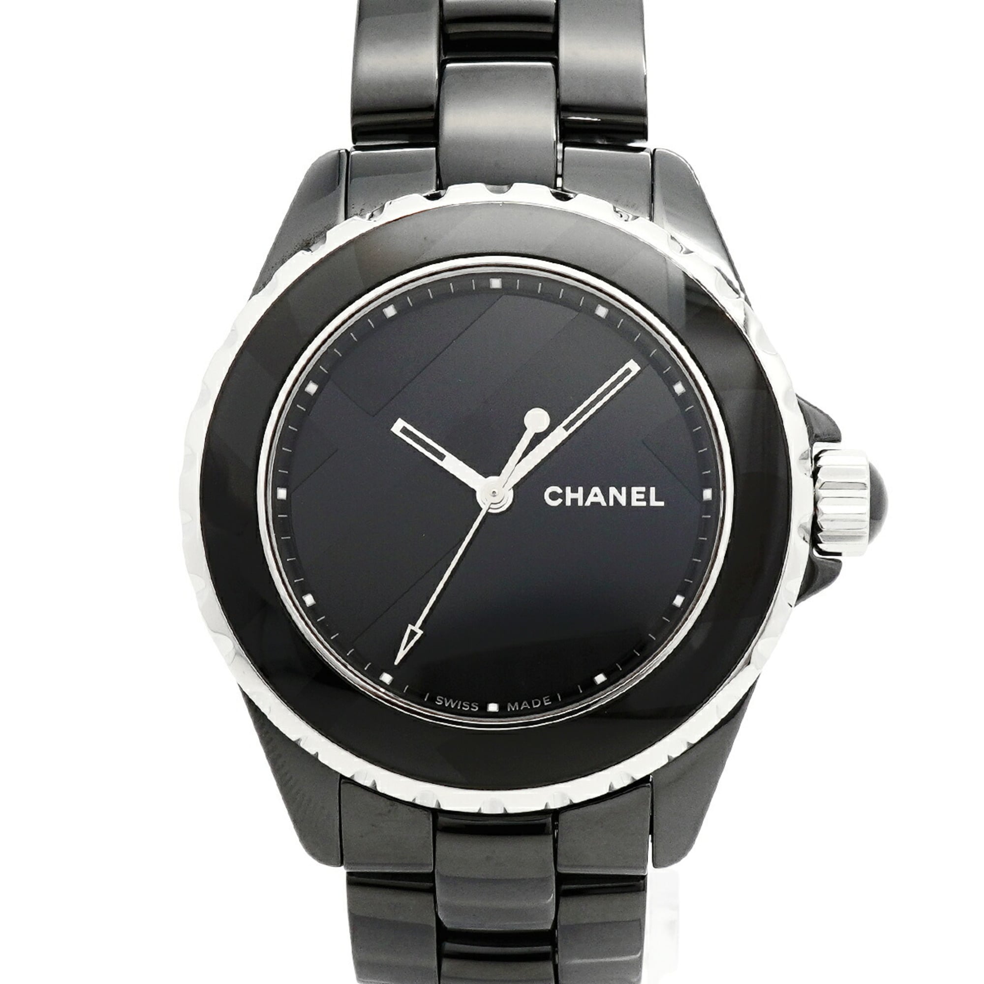 Chanel J12 Untitled H5581 Black Dial Men\'s Watch