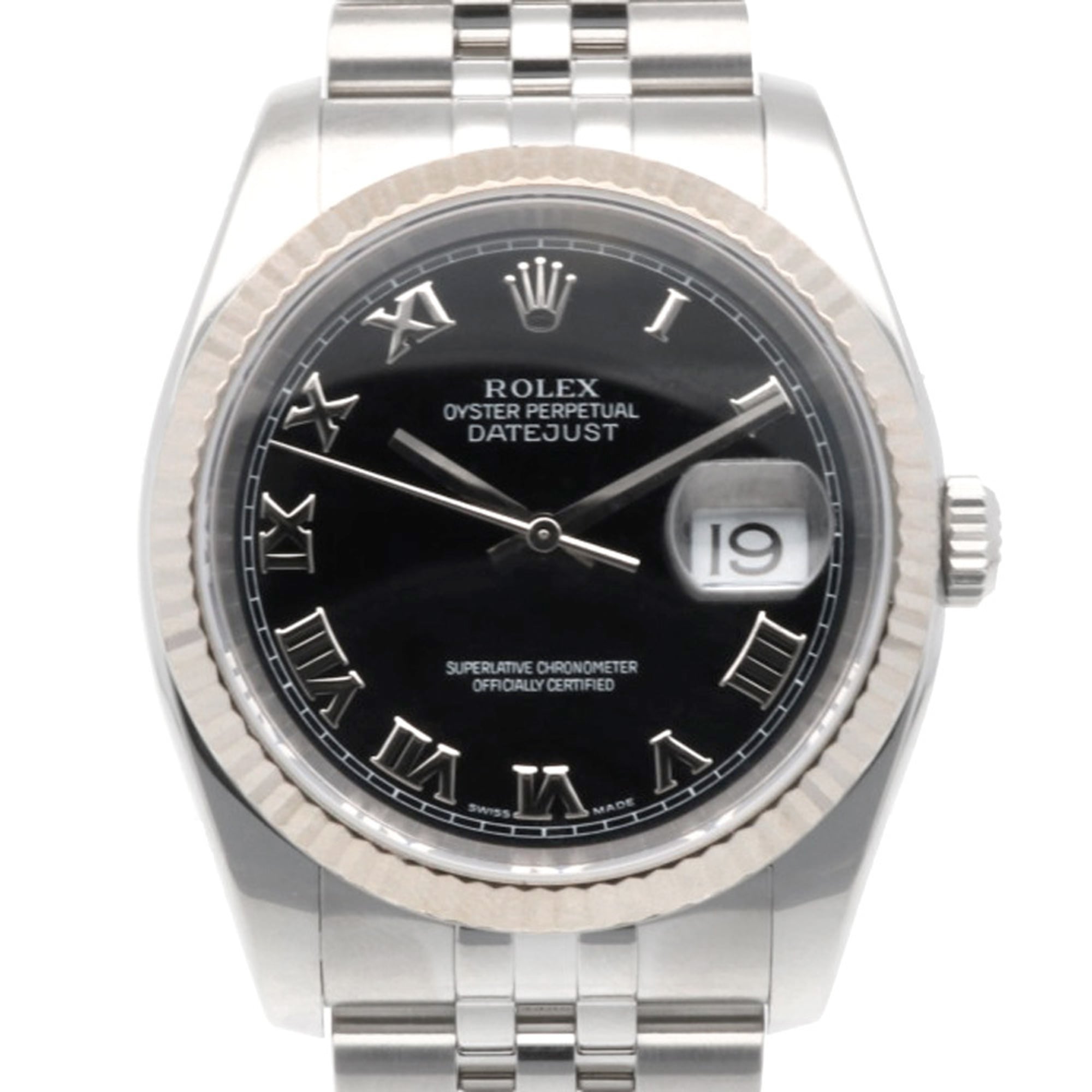 Rolex Datejust Oyster Perpetual Watch, Stainless Steel, 116234, Automatic Winding, Overhauled, Polished, Men\'s, ROLEX, Roman Numerals