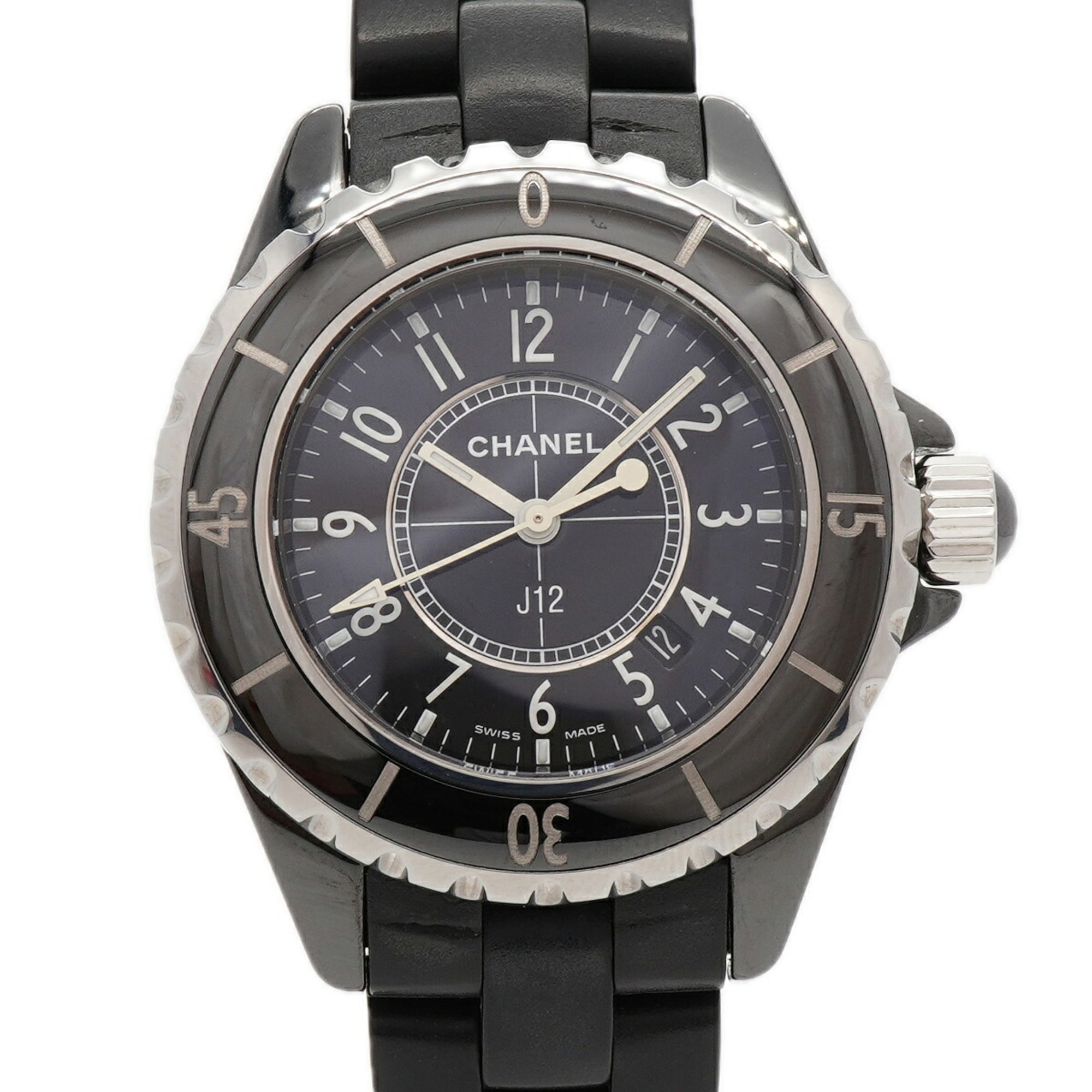 Chanel J12 H0681 Black Dial Women\'s Watch