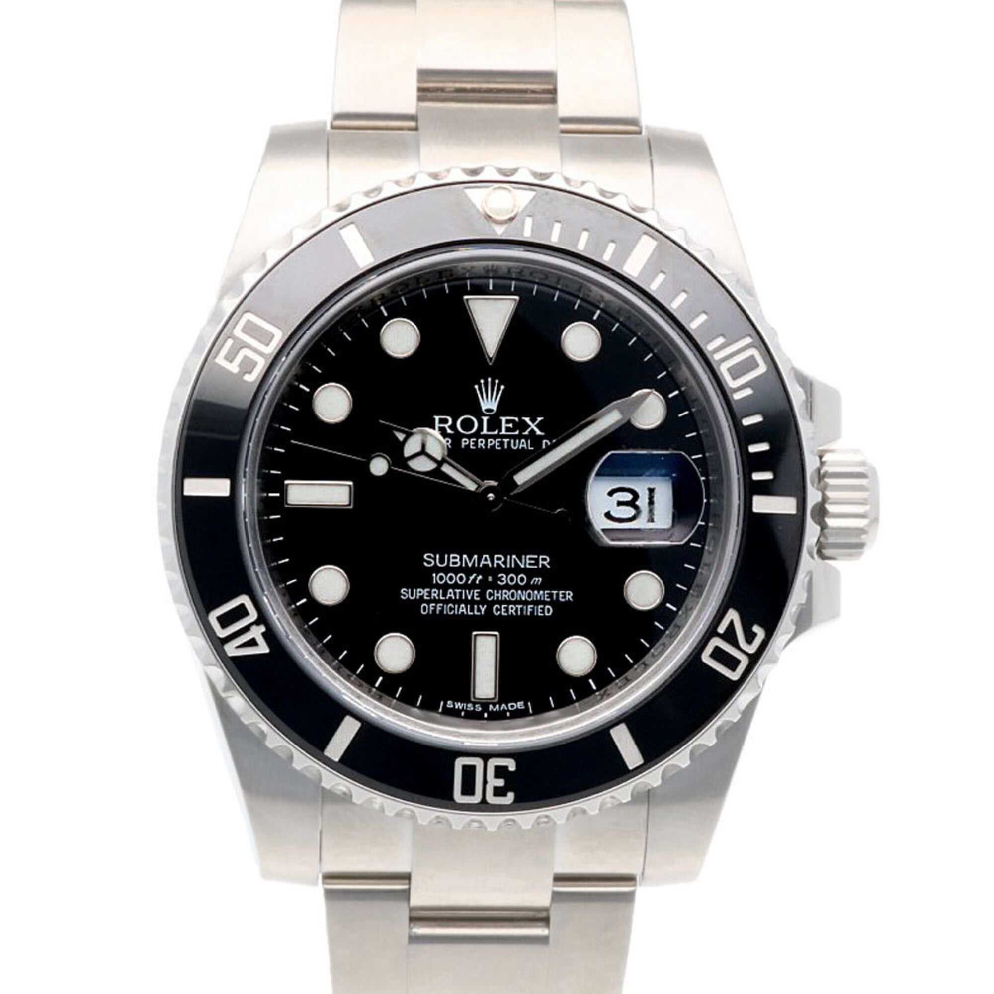 Rolex Submariner Oyster Perpetual Watch, Stainless Steel, 116610, Automatic Winding, Overhauled, Polished, V-serial, Men\'s, ROLEX 300M