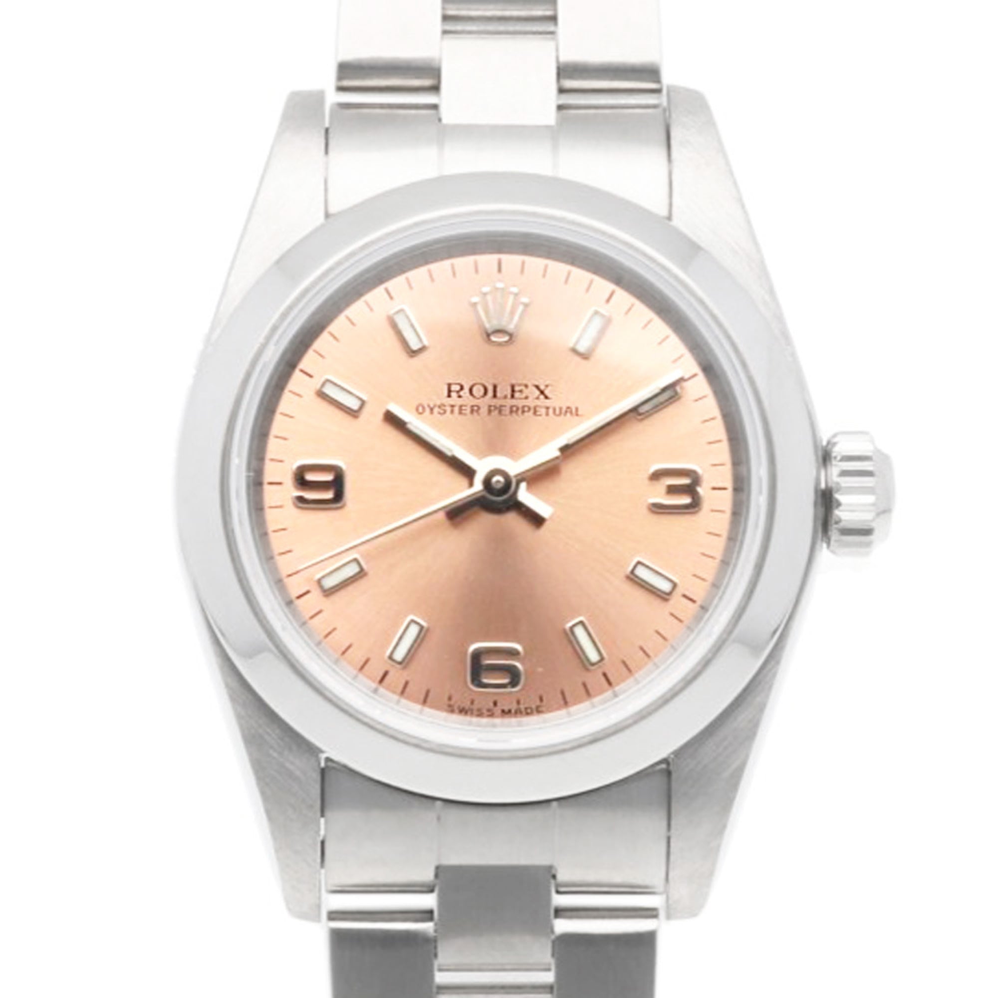 Rolex Oyster Perpetual Watch, Stainless Steel, 76080, Automatic Winding, Overhauled, Polished, Ladies\' Watch.