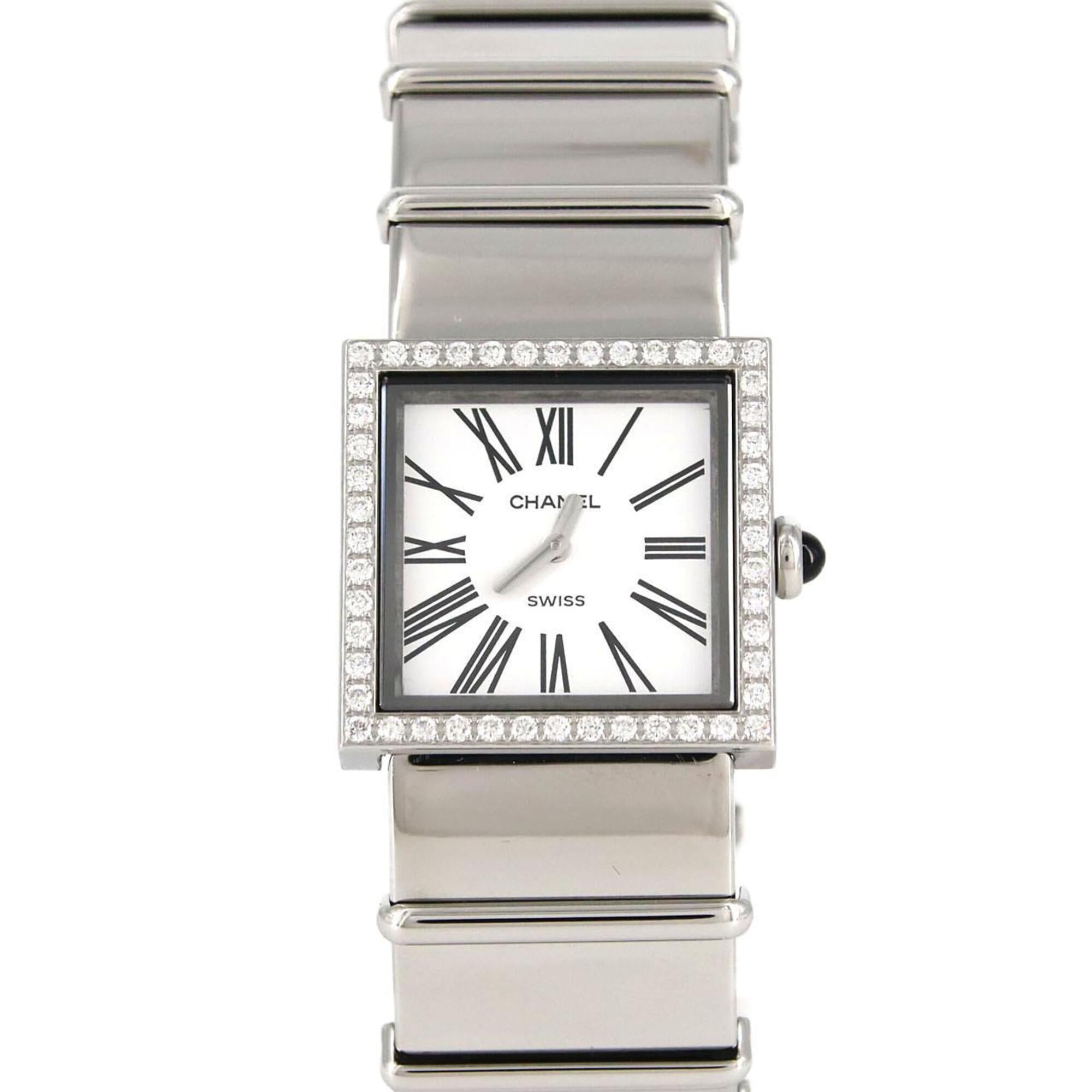 Chanel Mademoiselle D H0830 SS Quartz Watch