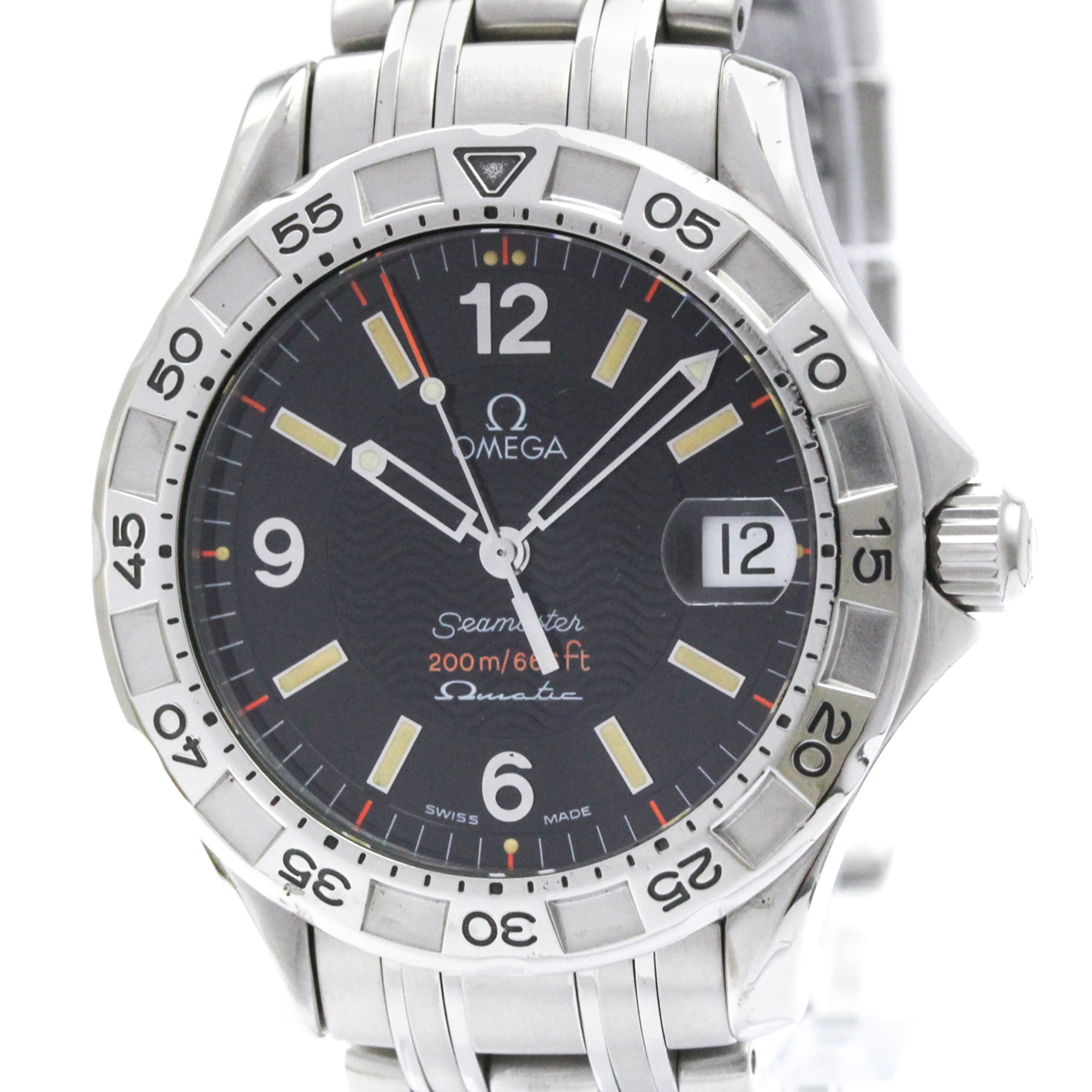 OMEGA Seamaster 200M Omegamatic Auto Quartz Mens Watch 2514.50 Polished