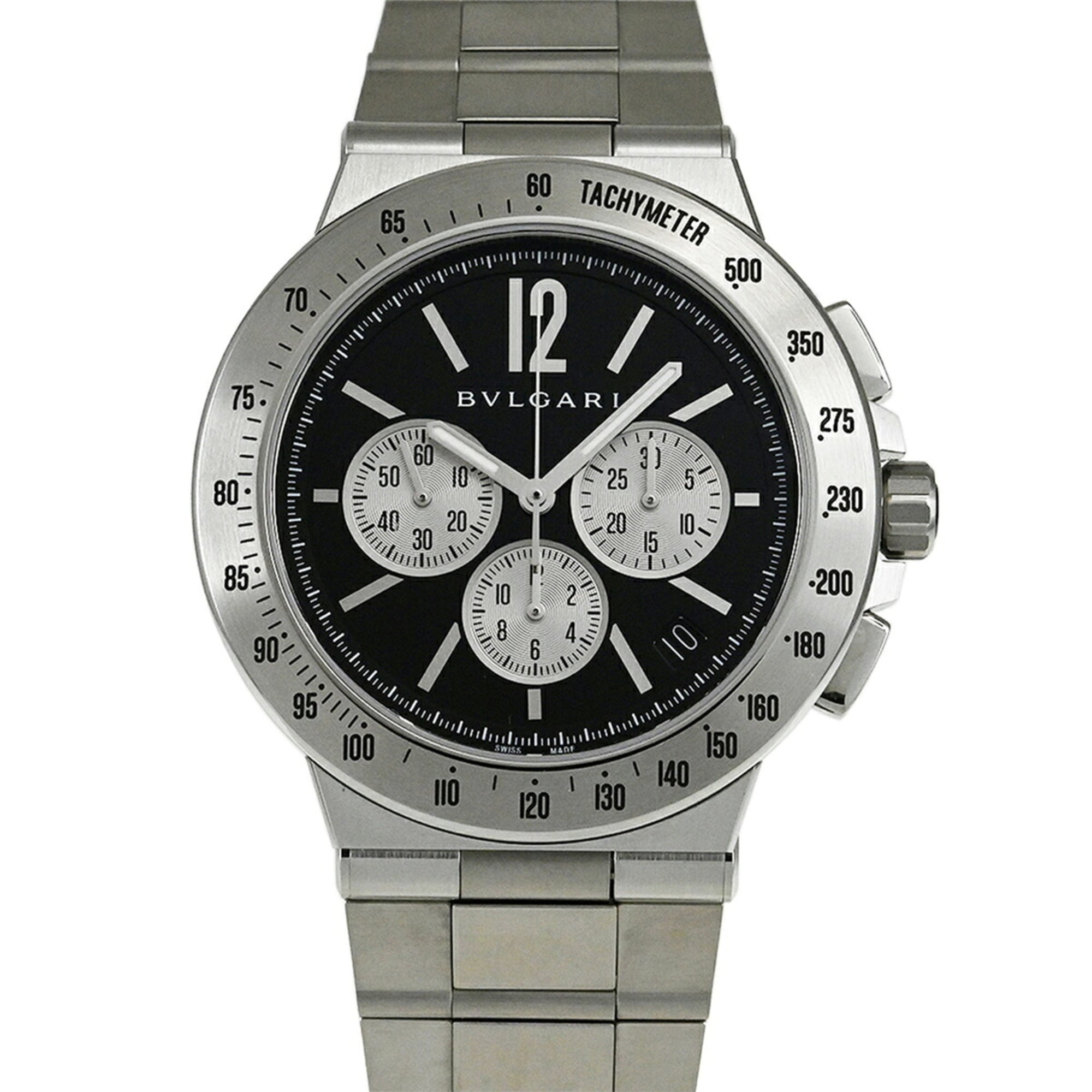 BVLGARI Diagono Velocissimo DG41BSSDCHTA Wristwatch
