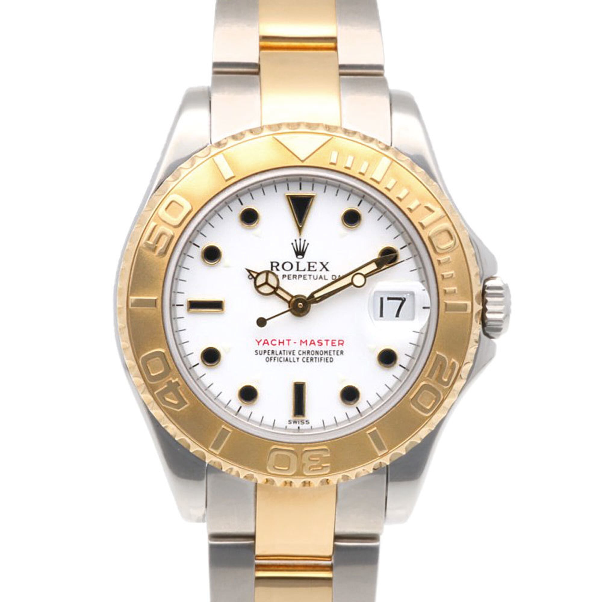 Rolex Yachtmaster Oyster Perpetual Watch, Stainless Steel, 68623, Automatic Winding, Overhauled, Polished, U-serial number, Men\'s/Women\'s.