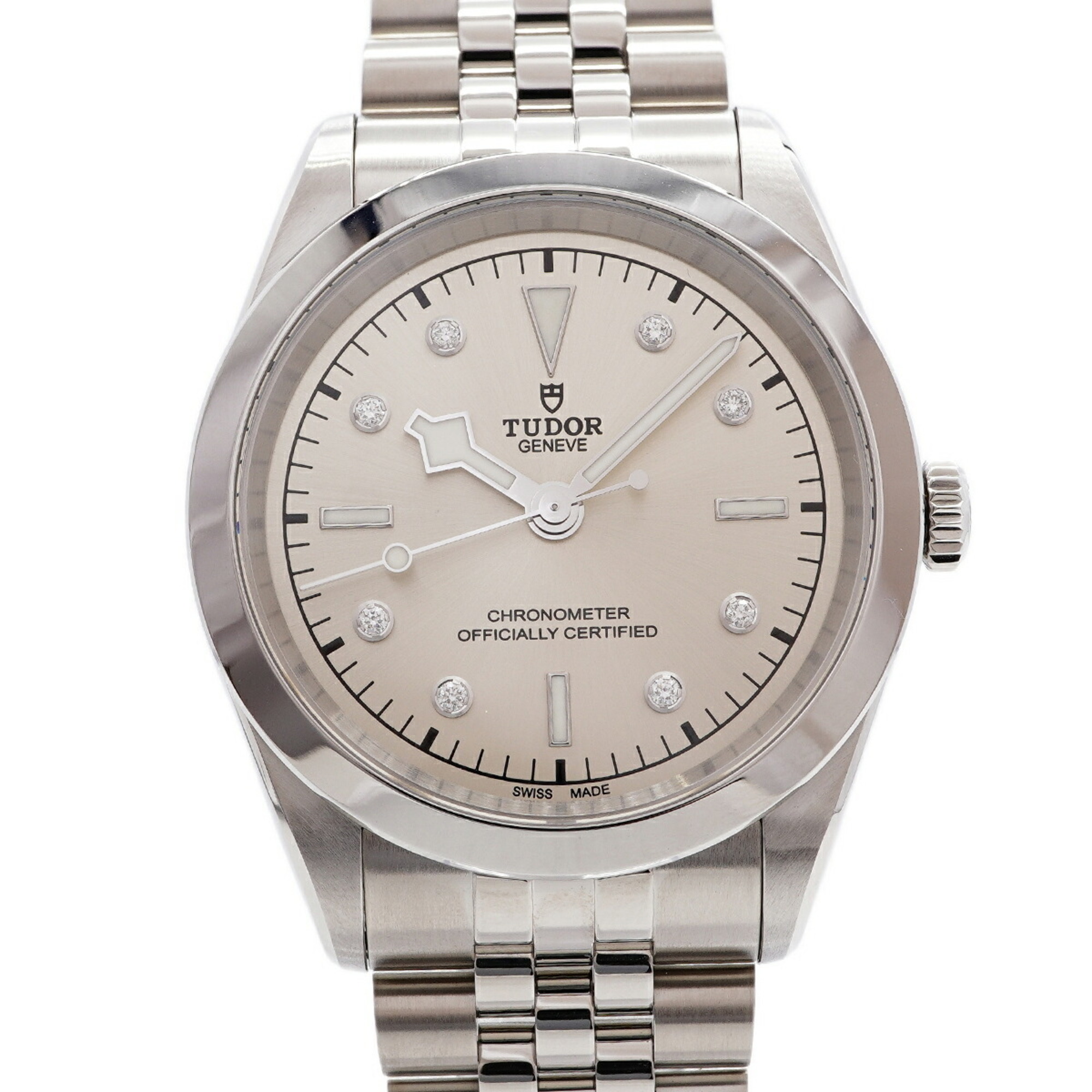 Tudor Black Bay One 41 8P Diamond 79680 Silver Dial Men\'s Watch