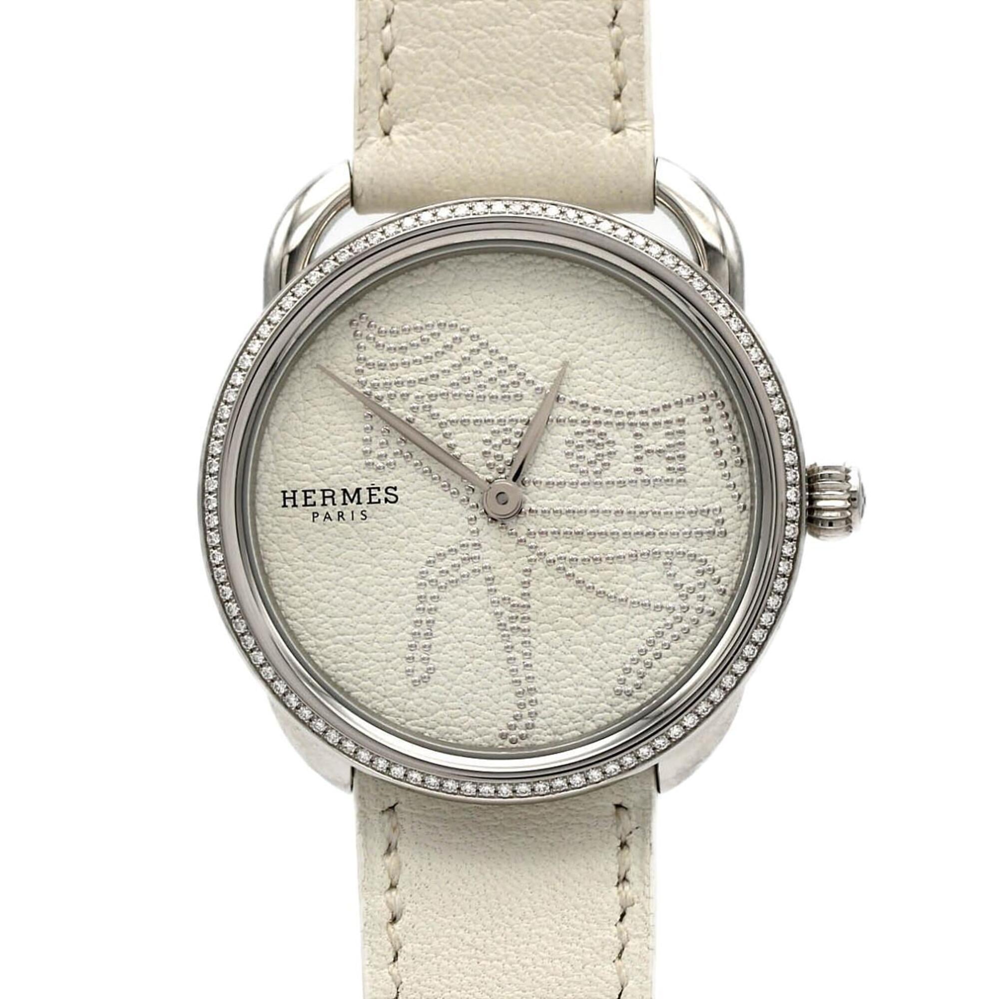 Hermes Alsohors D AR5.430 SS Quartz Watch