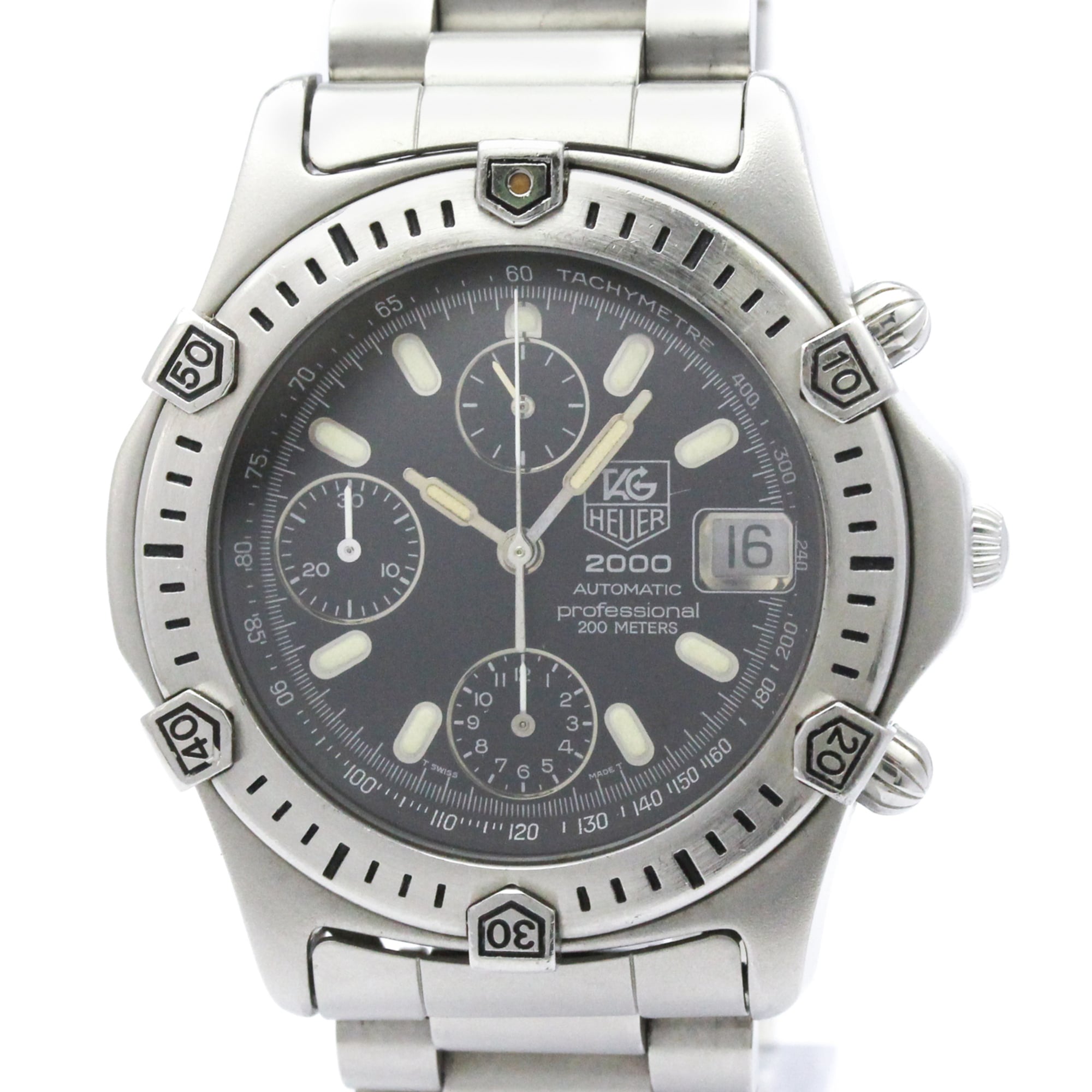 TAG HEUER 2000 Professional Chronograph Steel Automatic Watch 169.306