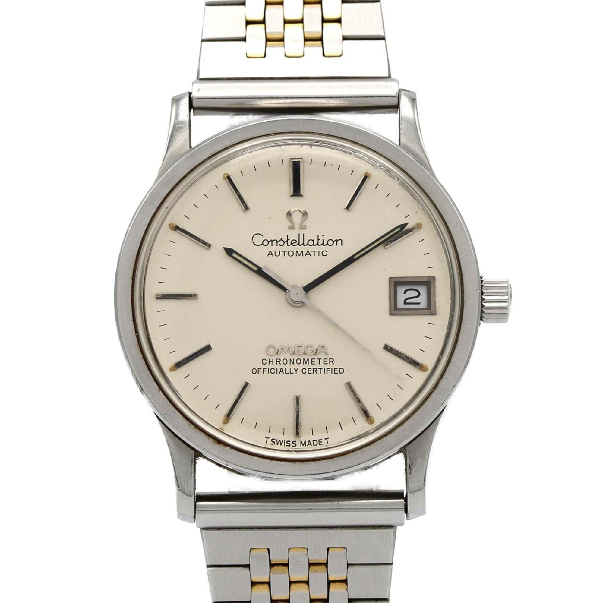 Omega Constellation Chronometer Stainless Steel Automatic Watch