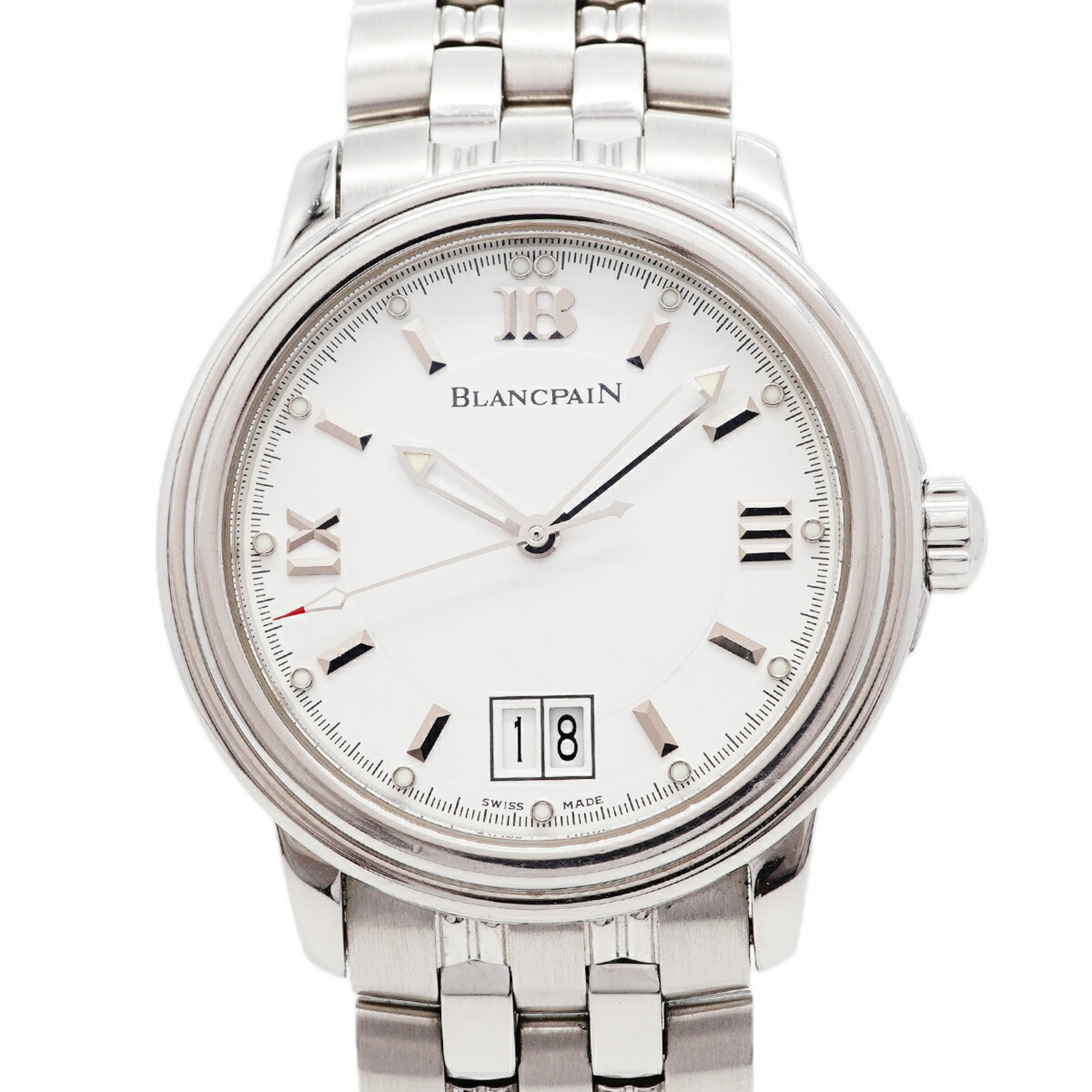 Blancpain Leman 2150-1127-71 White Dial Men\'s Watch