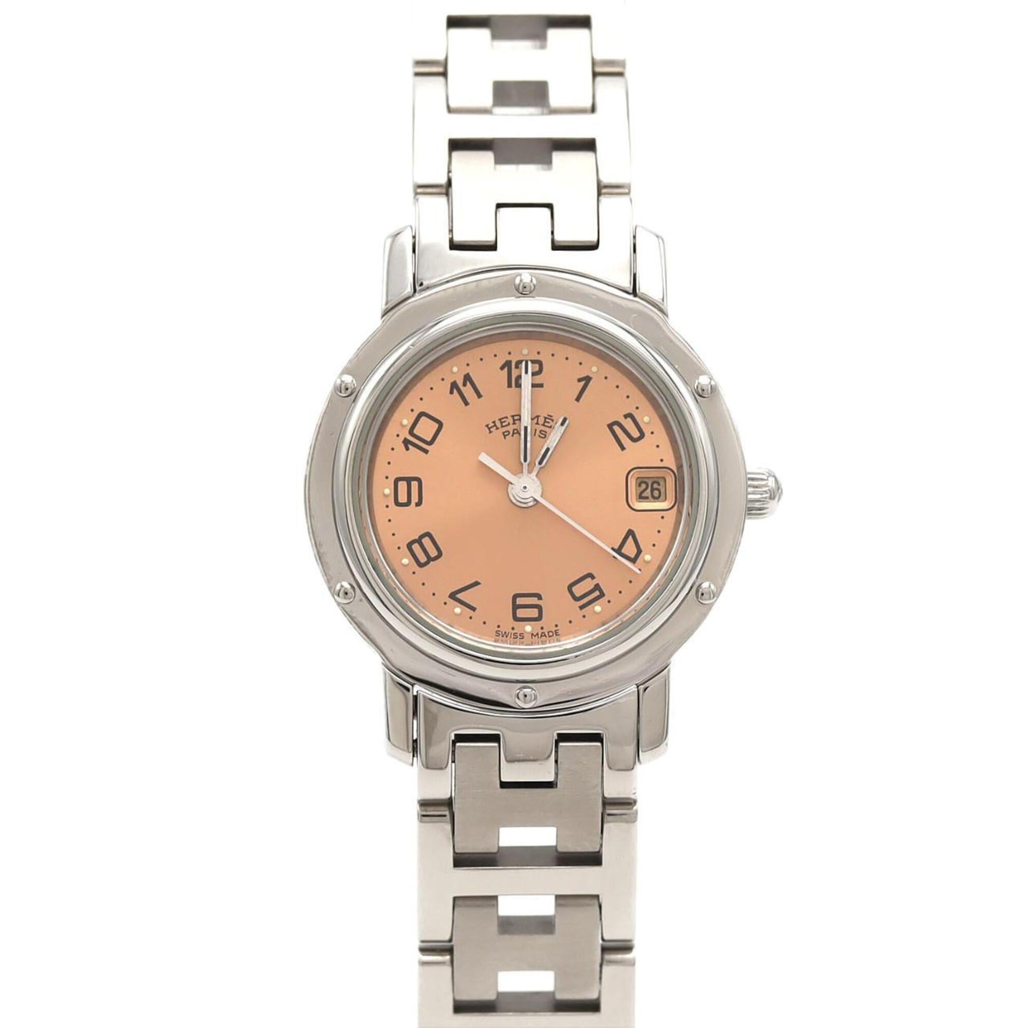 Hermes Clipper CL4.210 SS Quartz Watch