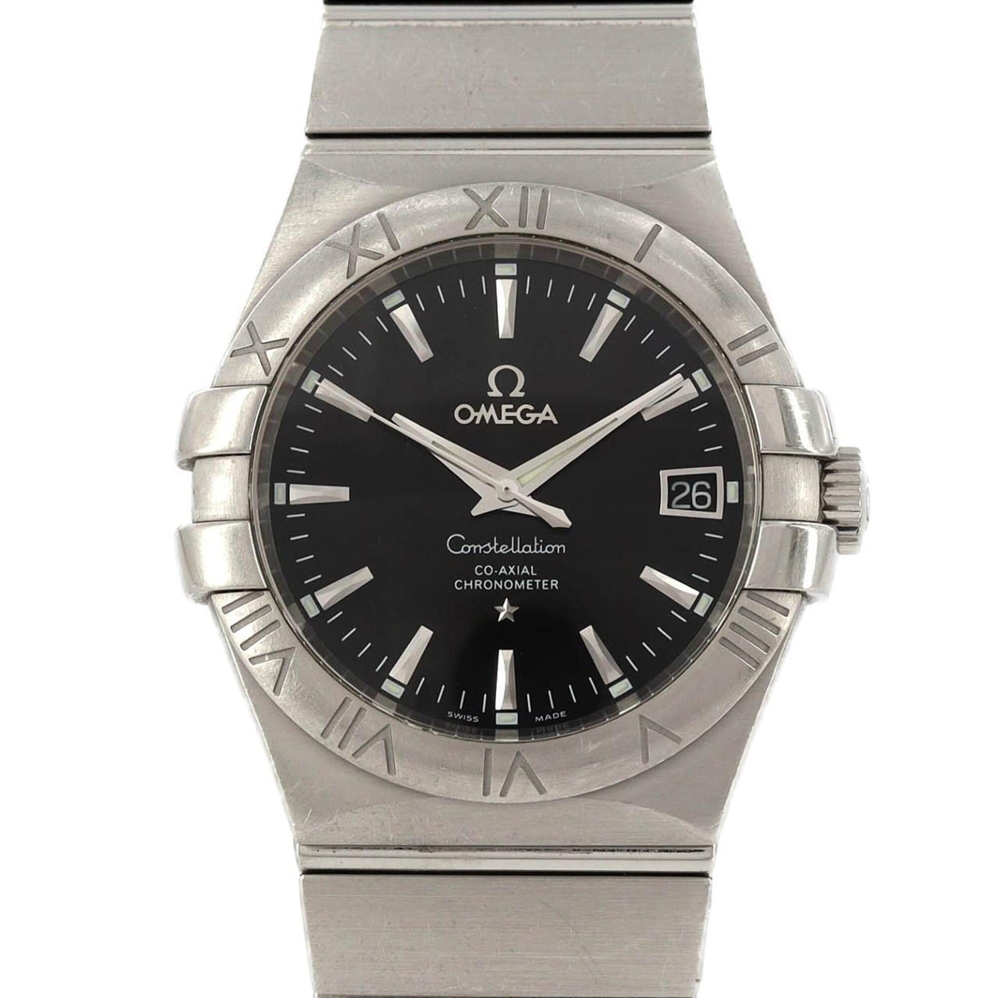 Omega Constellation Brushed 123.10.35.20.01.001 Stainless Steel Automatic Watch