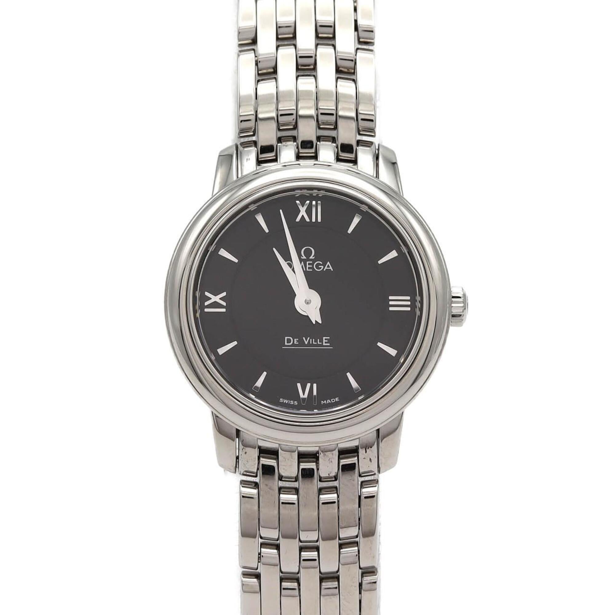 Omega De Ville Prestige 424.10.24.60.01.001 Stainless Steel Quartz Watch